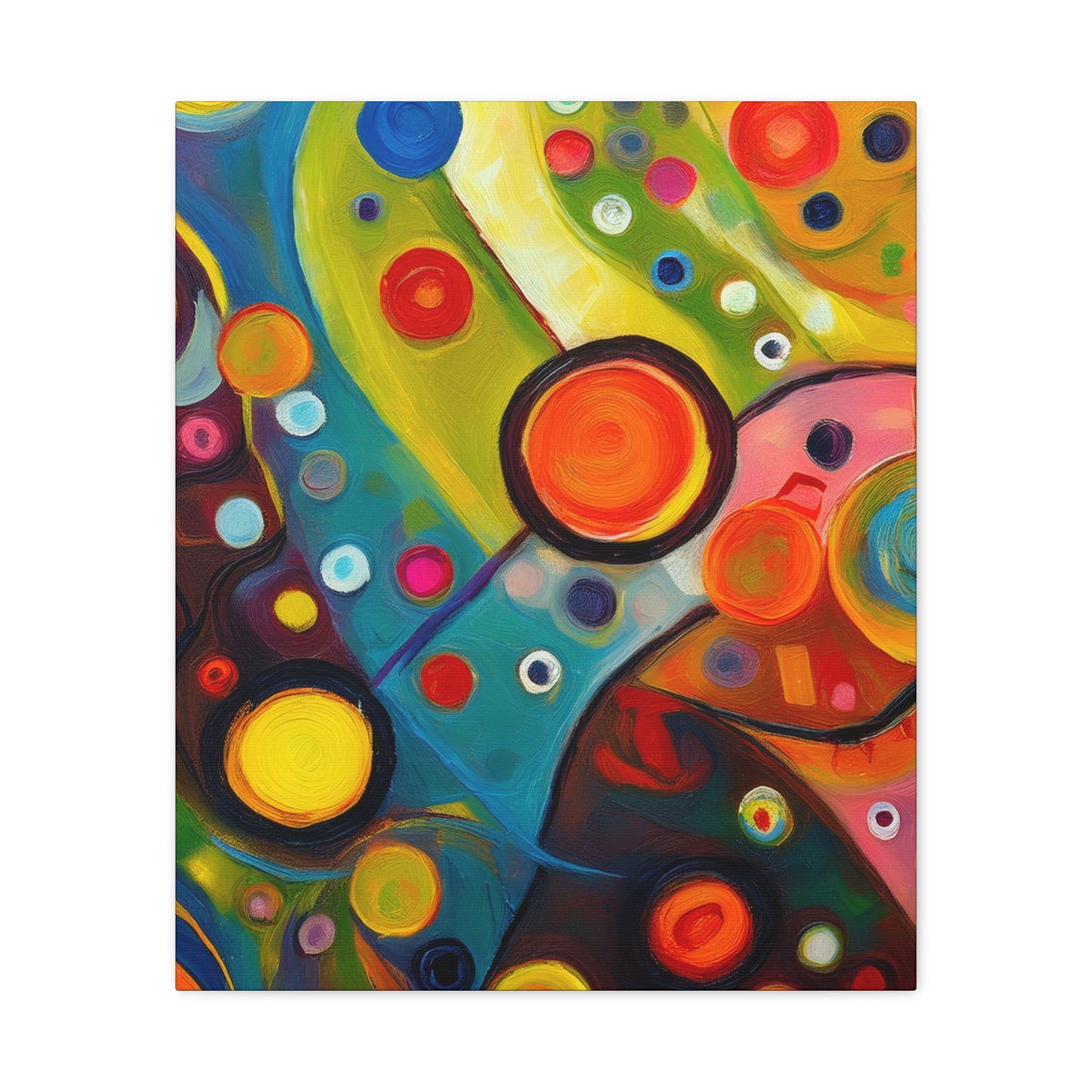 Abstract Oil Painting Print Canvas 20x24,20x30,24x30 24x32,24x36,30x40 32x48,36x48,40x60 Pine-Wood Inner Frame ABS-125