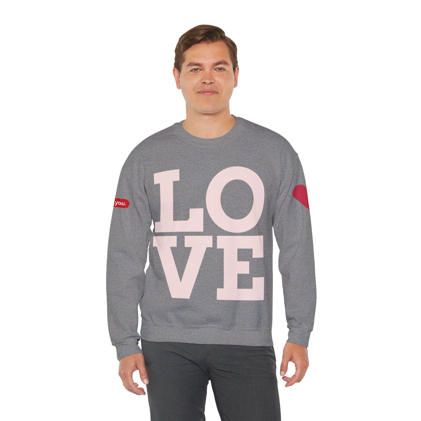 Unisex Heavy Blend Sweatshirt - LOVE