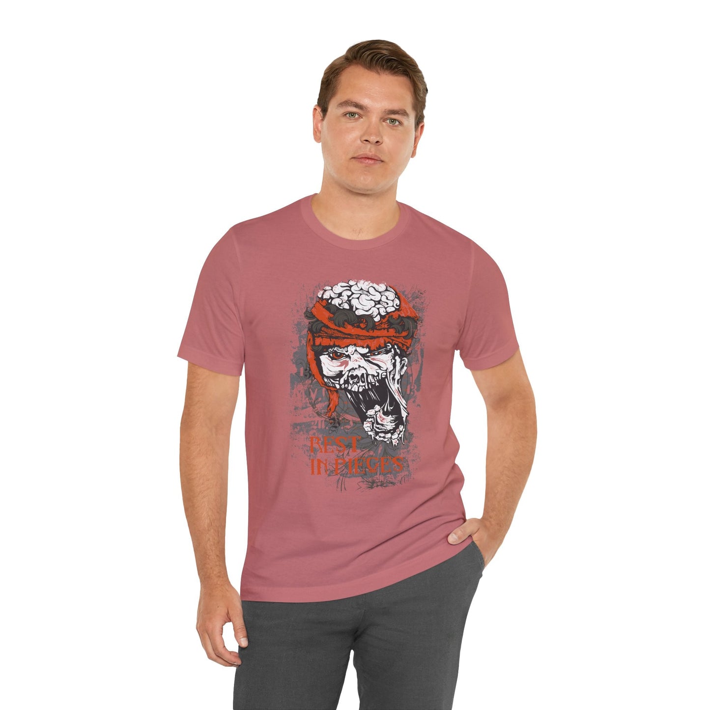 Skull Graphic Unisex Cotton T-Shirt r10