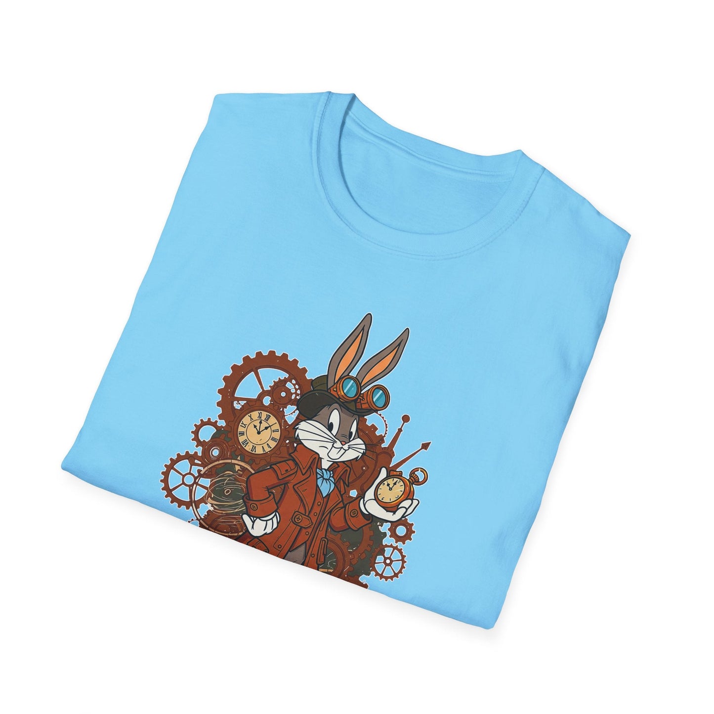 Bugs Bunny Shirt Unisex T Shirt Cartoon Tee 100 Percent Cotton Gildan Softstyle Graphic Tee