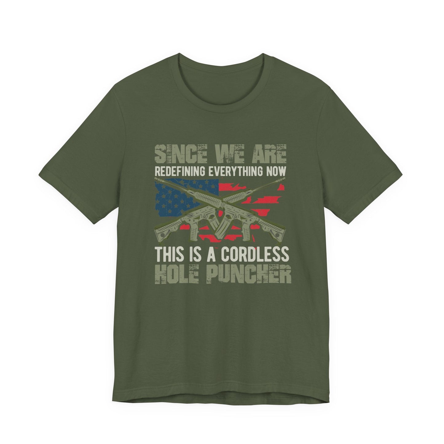 Army Veteran Patriotic Graphic Design Unisex Cotton T-Shirt v14