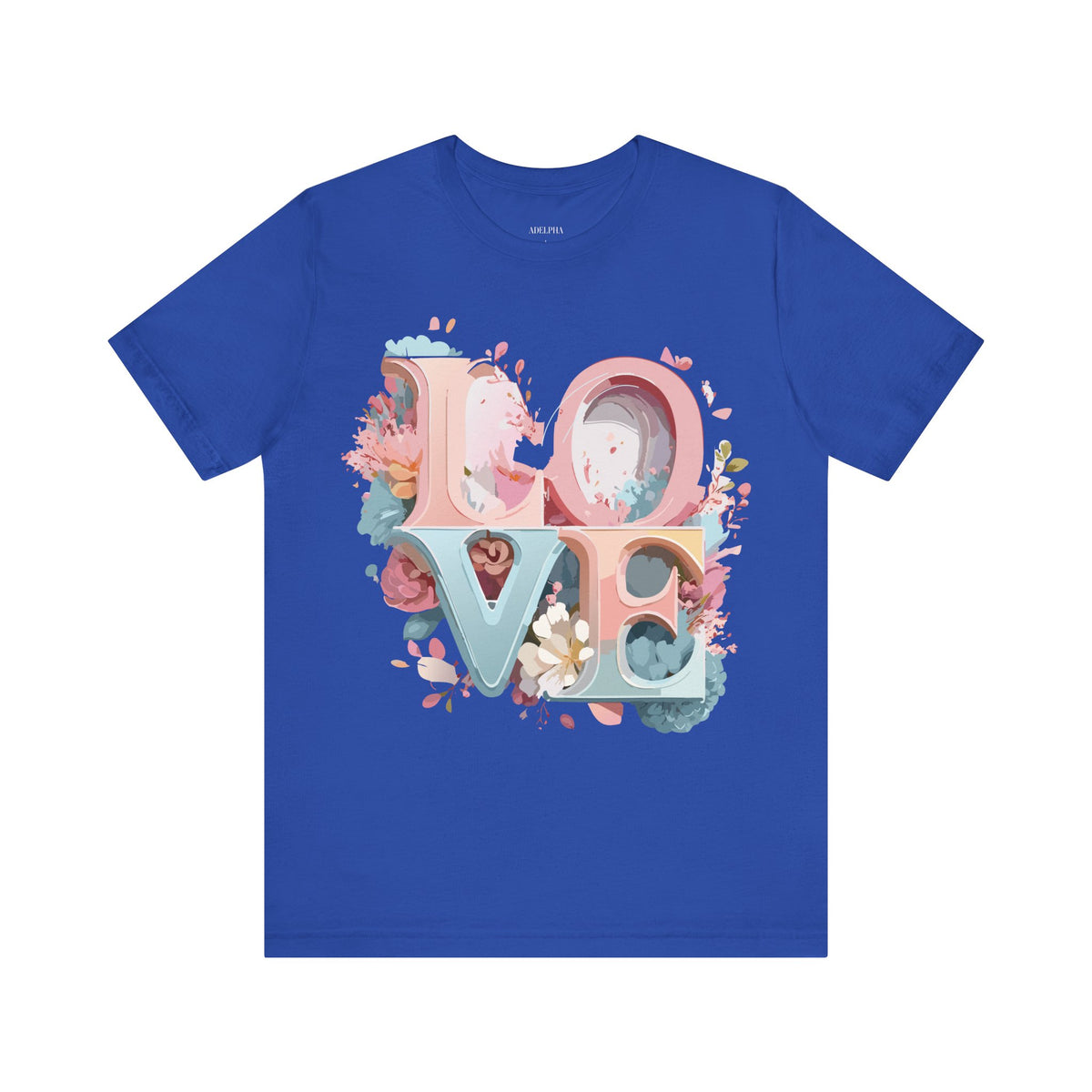 Valentine's Day  Graphic Unisex Cotton Bella+Canvas Tee with Art Design n201