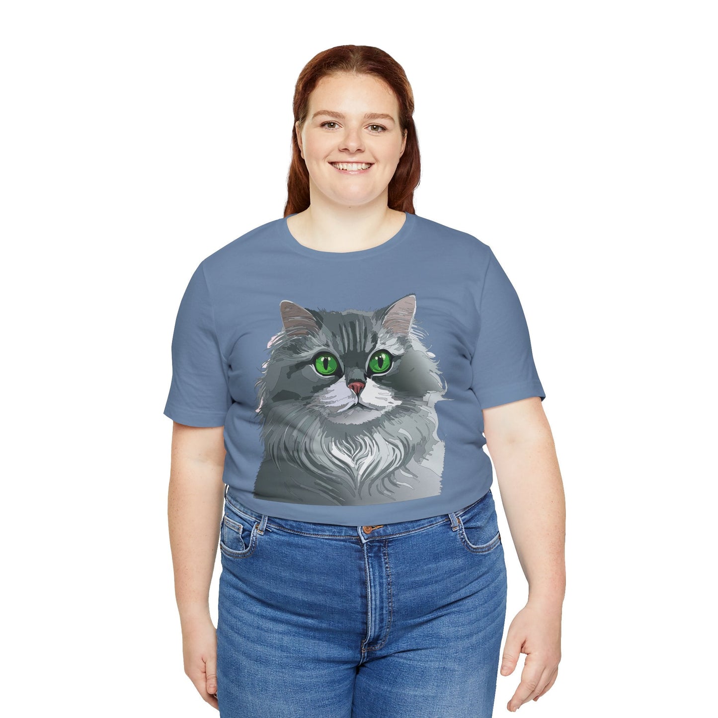 Unisex Animal Shirt With Art Design Animals Tee Short Sleeve Jersey Style Wild Animals Shirt