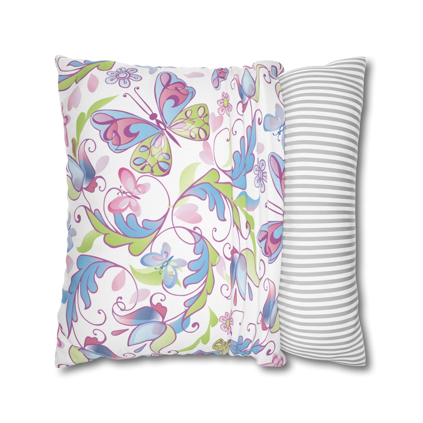 Floral Poly Pillowcase