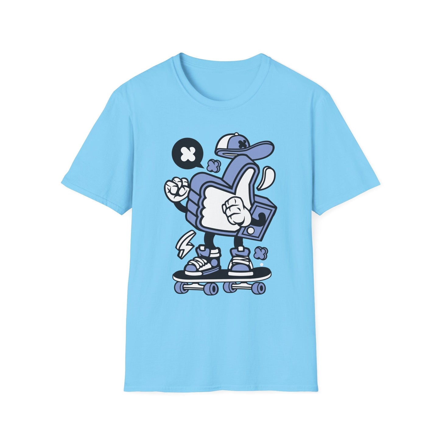 Cartoon T Shirt Animation Tee Funny Graphic Tee For Unisex Gildan Softstyle 64000 Cotton