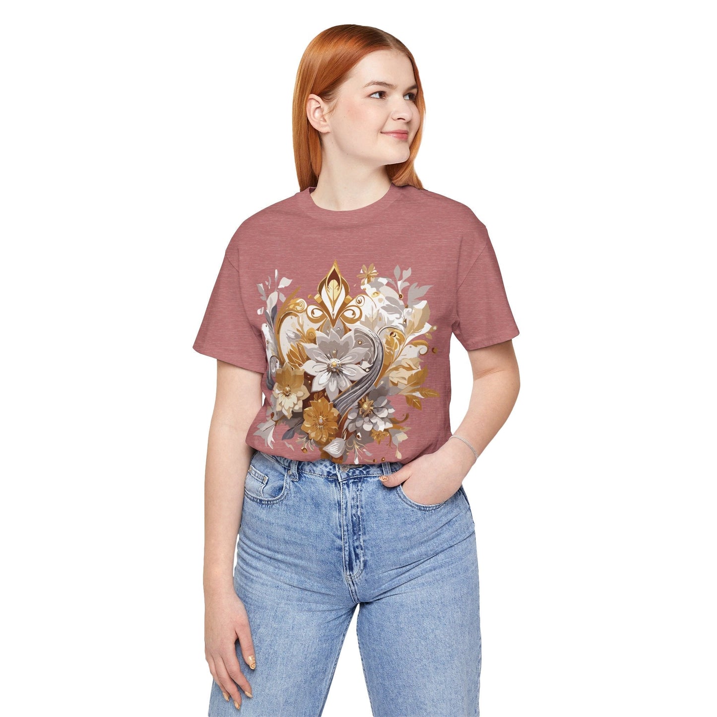 Adelpha Vintage Inspired Unisex Graphic Tee Short Sleeve Jersey Art Design Premium Casual Wear