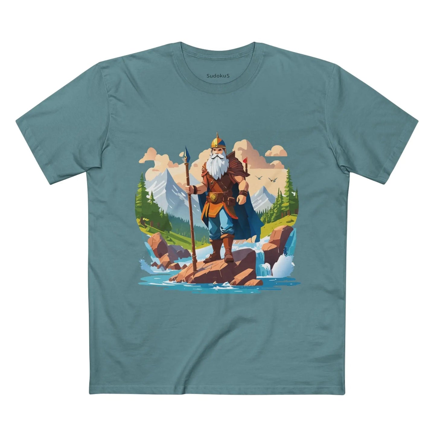 Viking Graphic Unisex 100 Cotton Staple Tee 28