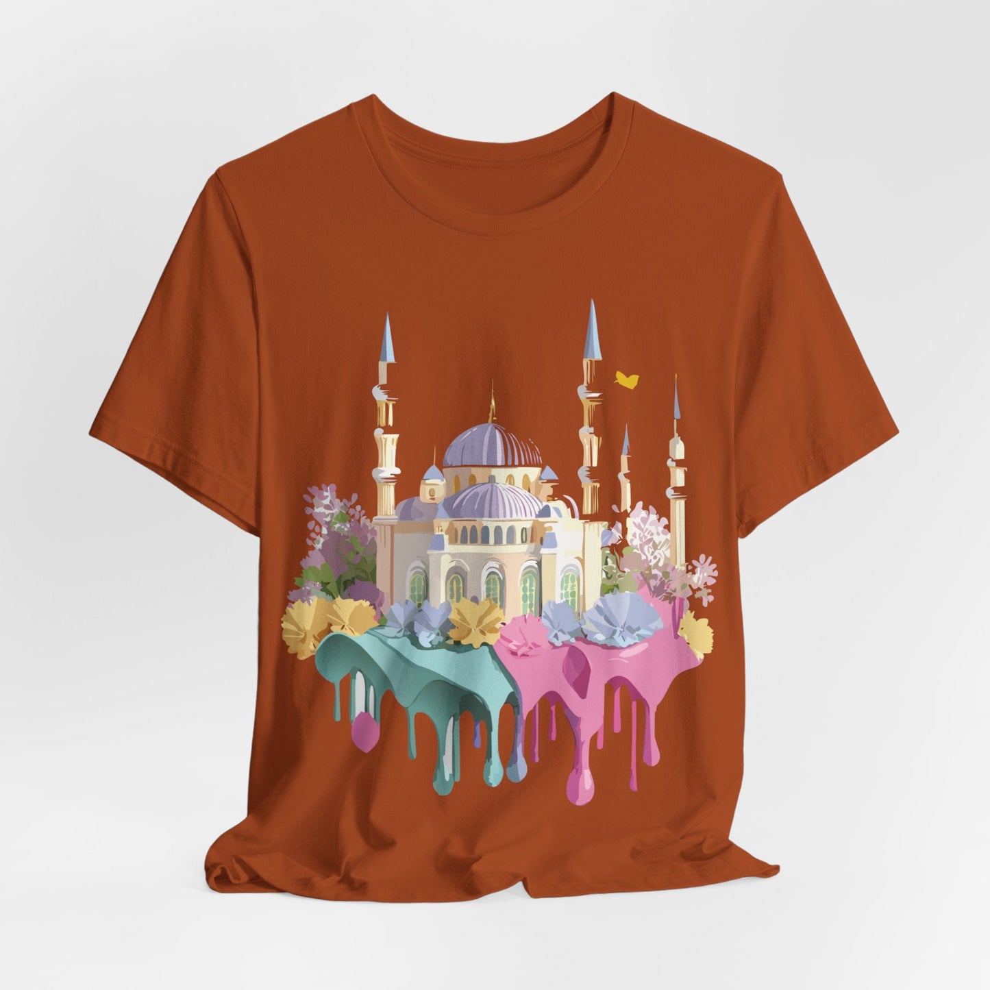 Istanbul Tourist Shirt Unisex Graphic Tee Featuring Vintage Adelpha Artwork For Everyday Wear