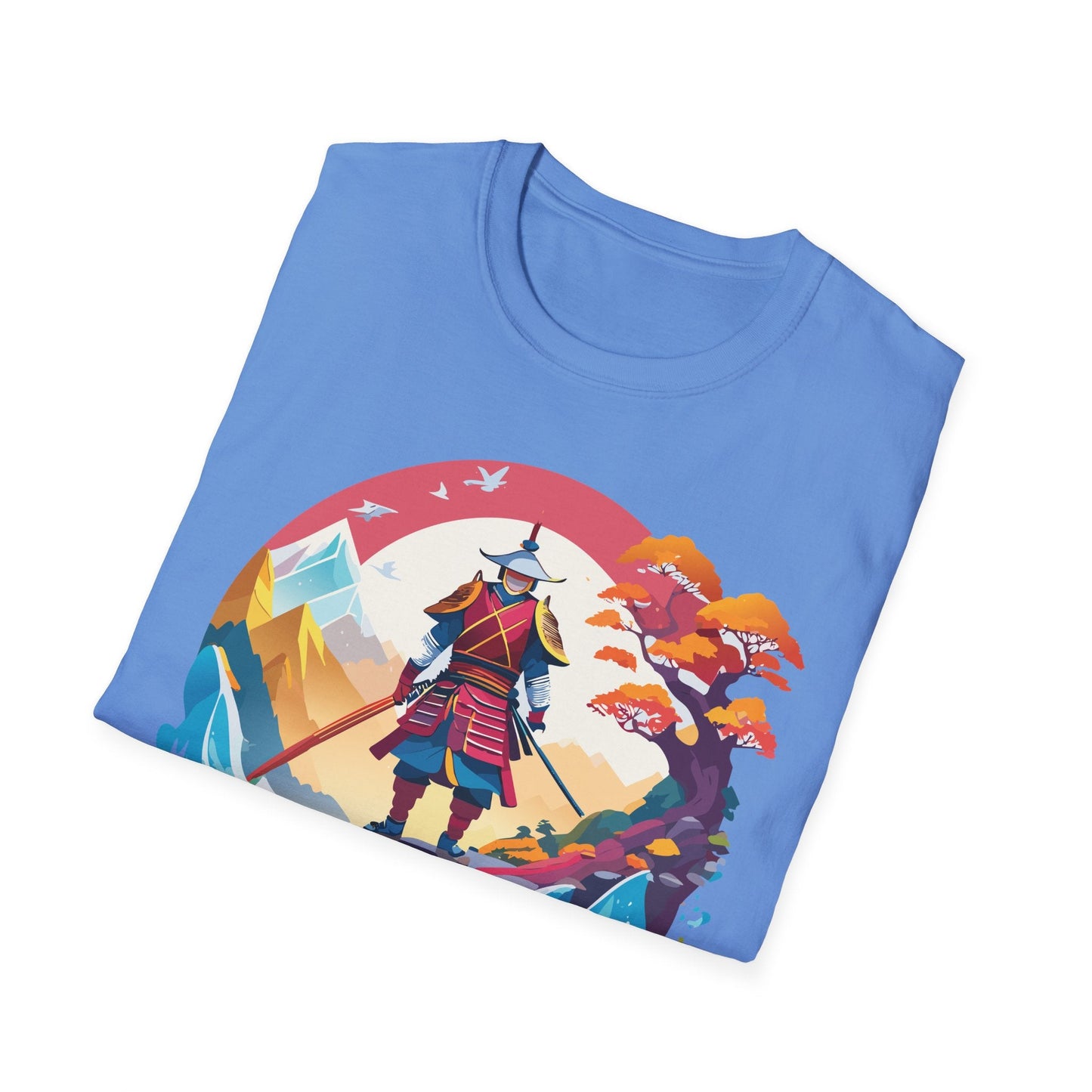 Samurai Shirt Gildan Softstyle 64000 Ring Spun Cotton Unisex Tee For Everyday Comfort