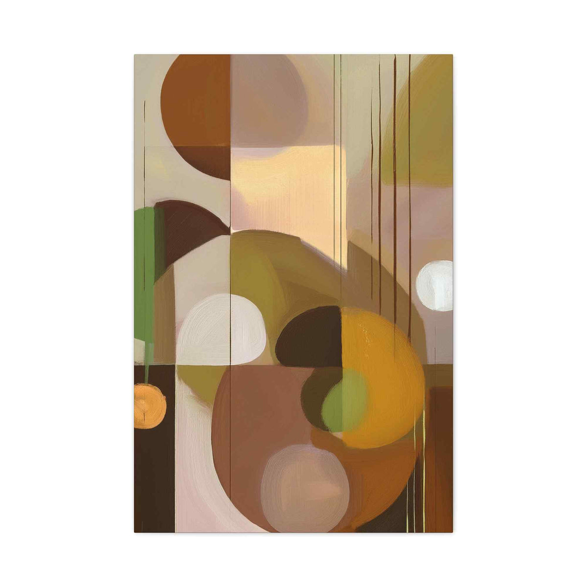 Abstract Geometric Painting Print Canvas 20x24,20x30,24x30 24x32,24x36,30x40 32x48,36x48,40x60 Pine-Wood Inner Frame ABS-54