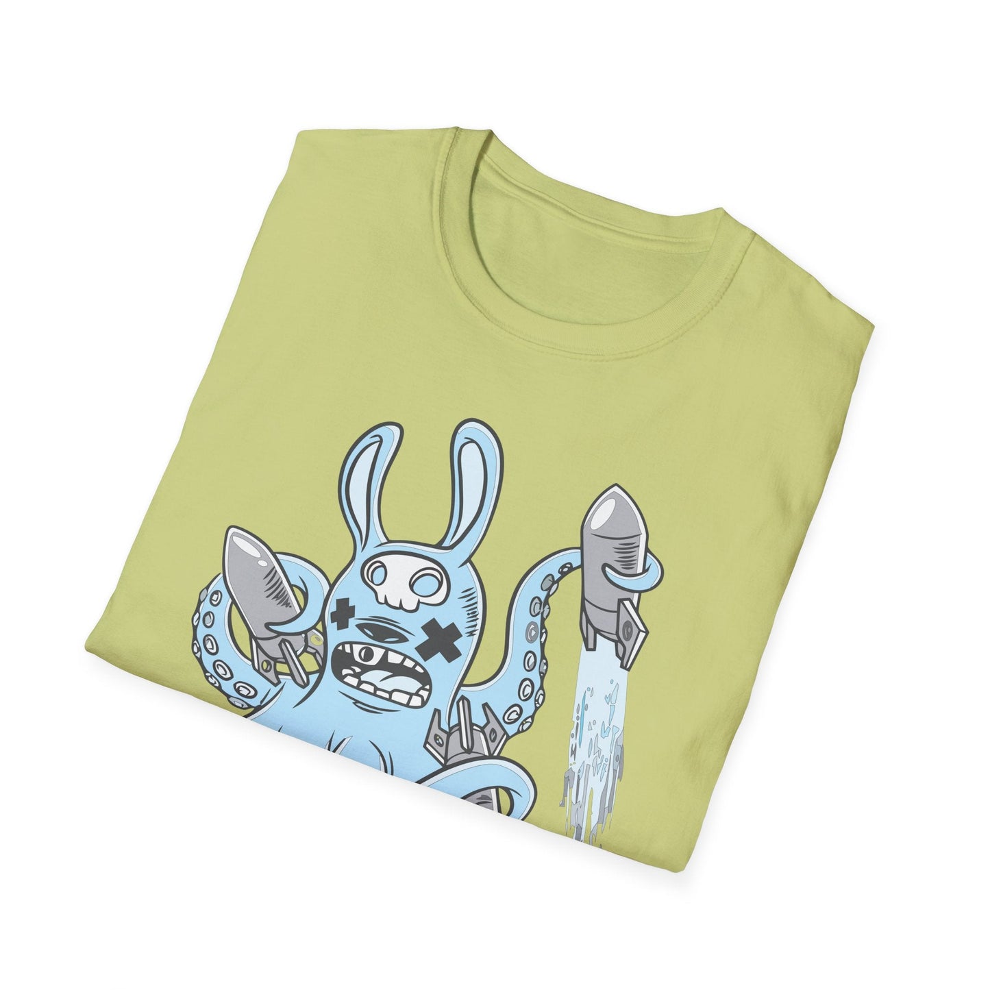 Cartoon T Shirt Unisex Animation Tee Funny Art Design Gildan Softstyle 64000 Premium Cotton