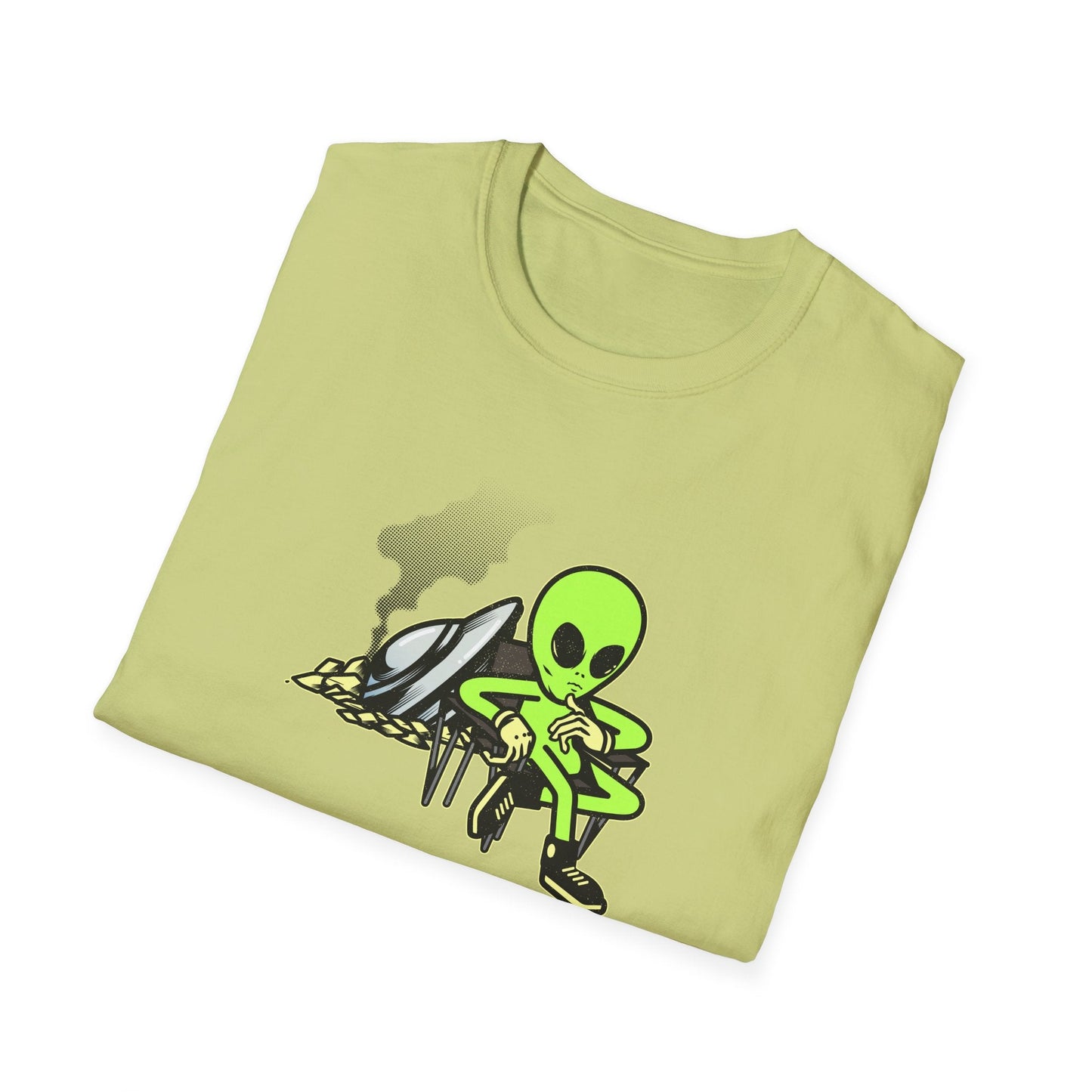 Funny T Shirts UFO Tees Funny Aliens Shirt  14