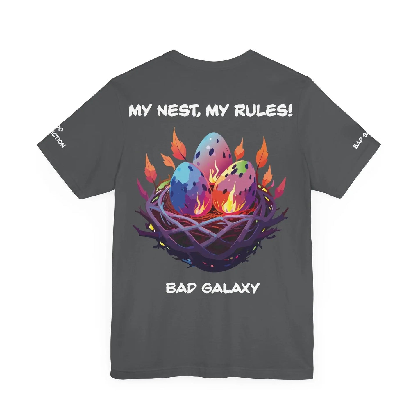 Animal T Shirt By Bad Galaxy Made To Order Cotton Tee With Eco Friendly Inks Soft Comfort Fit