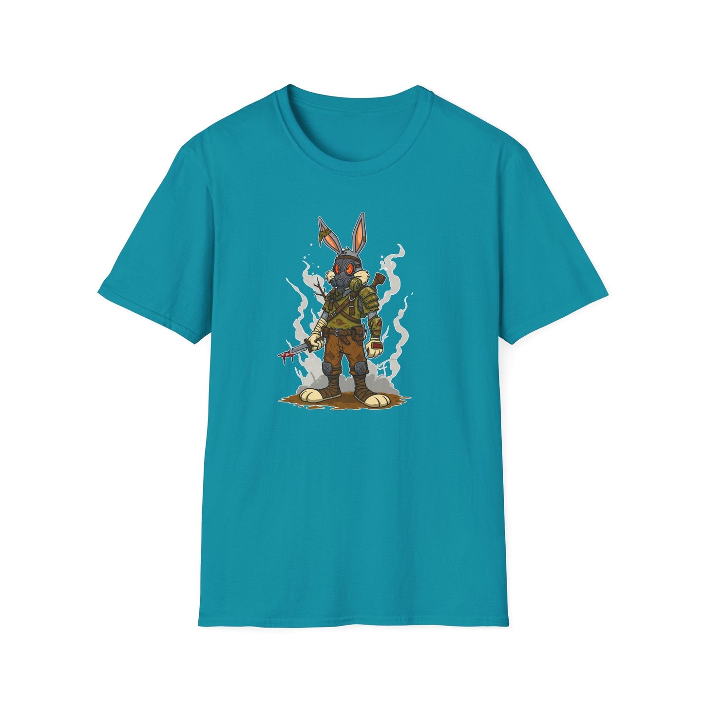 Bugs Bunny T Shirt Cartoon Graphic Tee Unisex Softstyle 64000 Gildan Premium Comfort