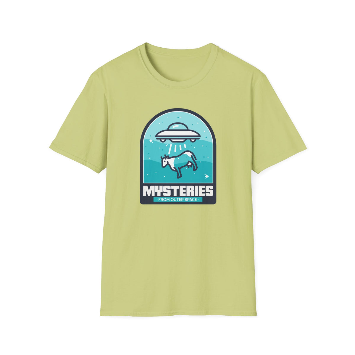 Funny UFO Aliens Graphic Unixes Gildan 100 Cotton Tee Shirt 127