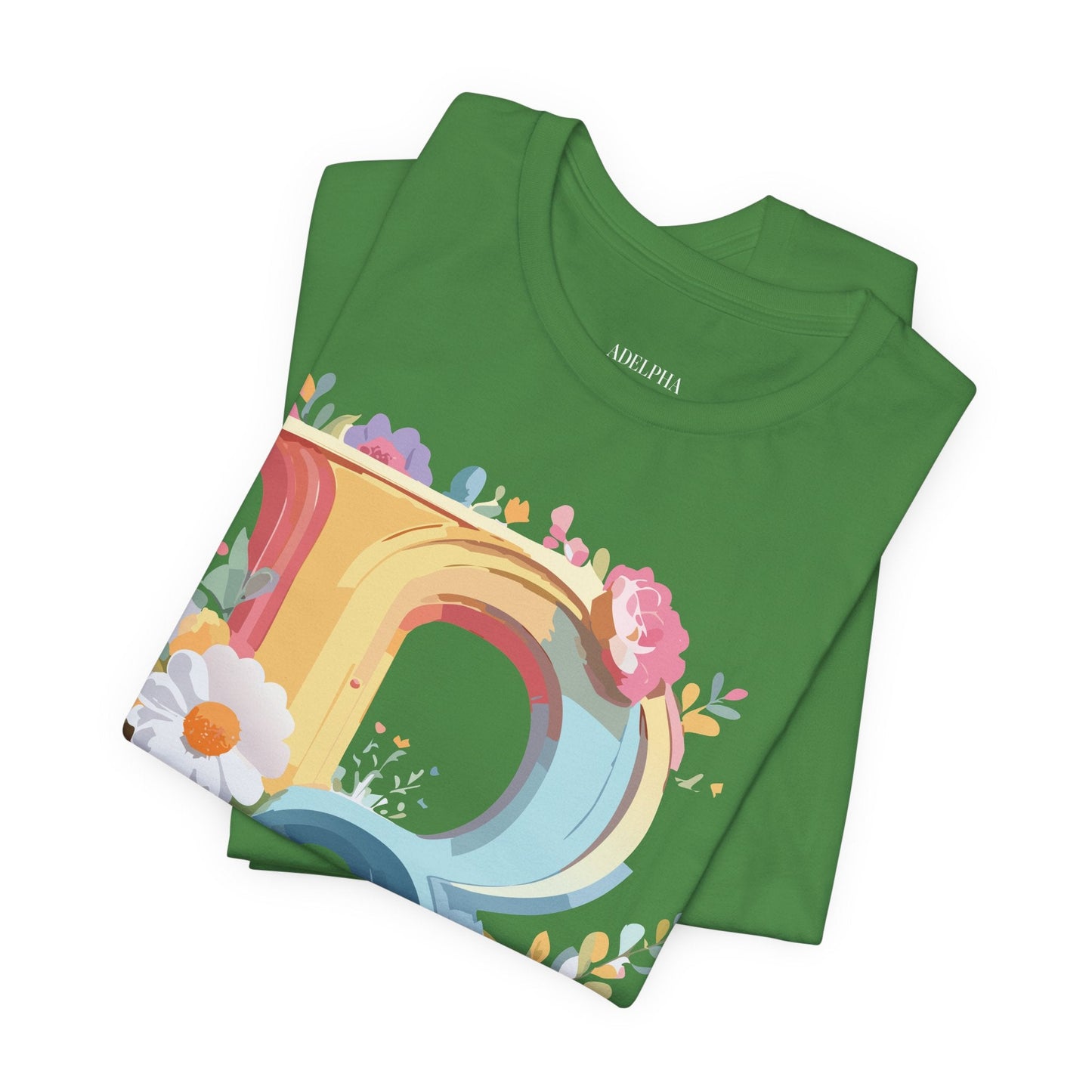 Letter R Shirt Unisex Jersey Short Sleeve Graphic Tee Vintage Inspired Art Design Adelpha