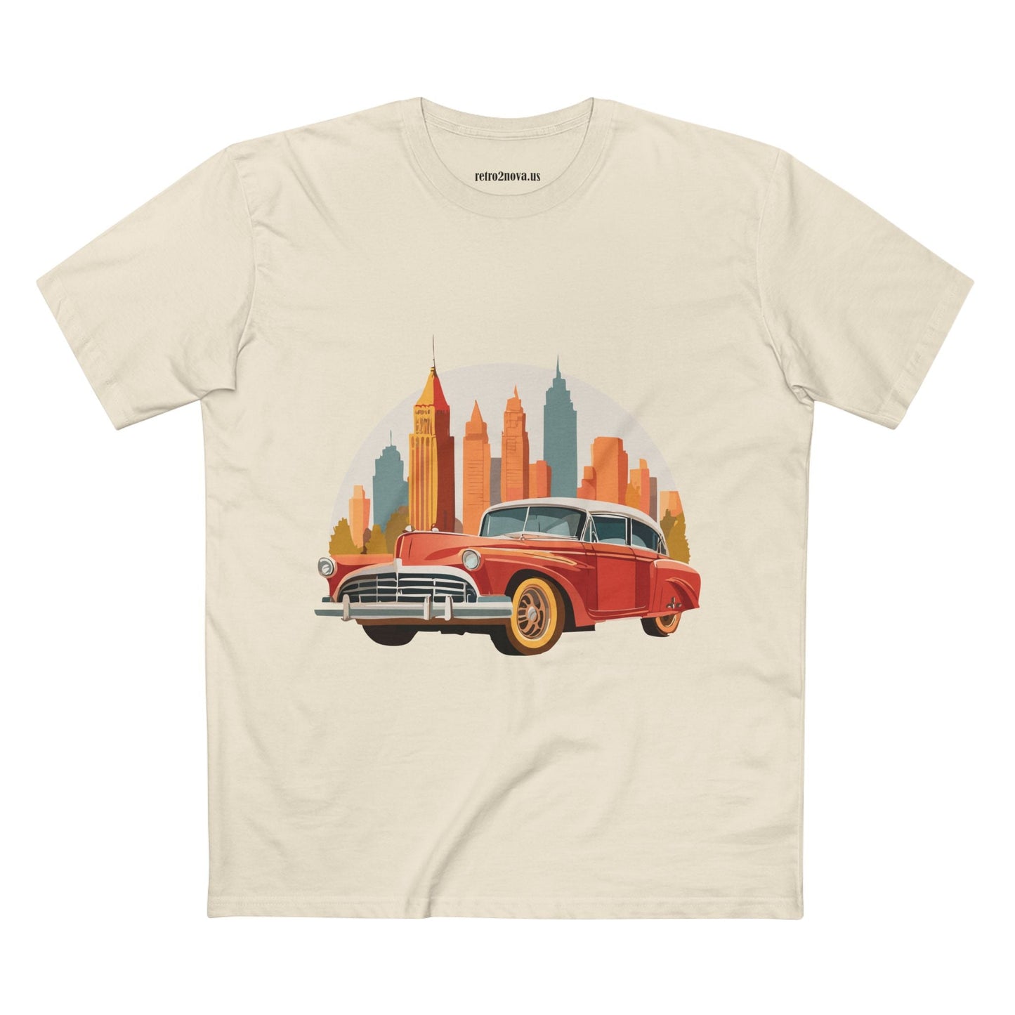 Retro Car Shirts Vintage Car Shirt RC2 Unisex Premium Cotton Tee With Original Art