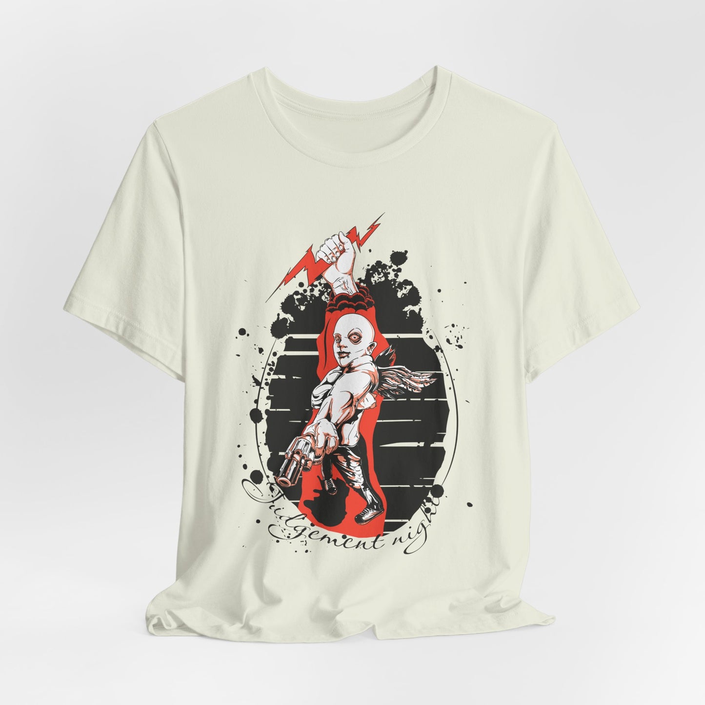 Judgment Night Tee, Artistic Tee, Graphic T-Shirt, Comic Tees, Artistic Comic T-Shirt, Vintage Top