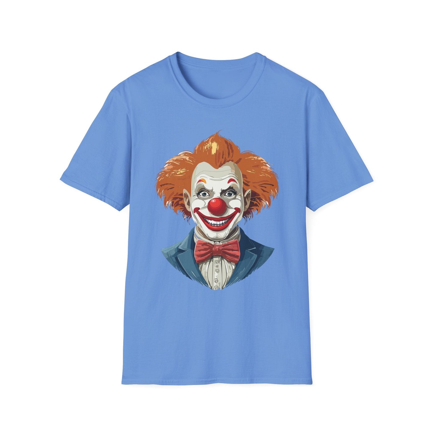 Clown Shirt Unisex Funny Man Circus Tee Softstyle Gildan 64000 Short Sleeve Shirt Premium