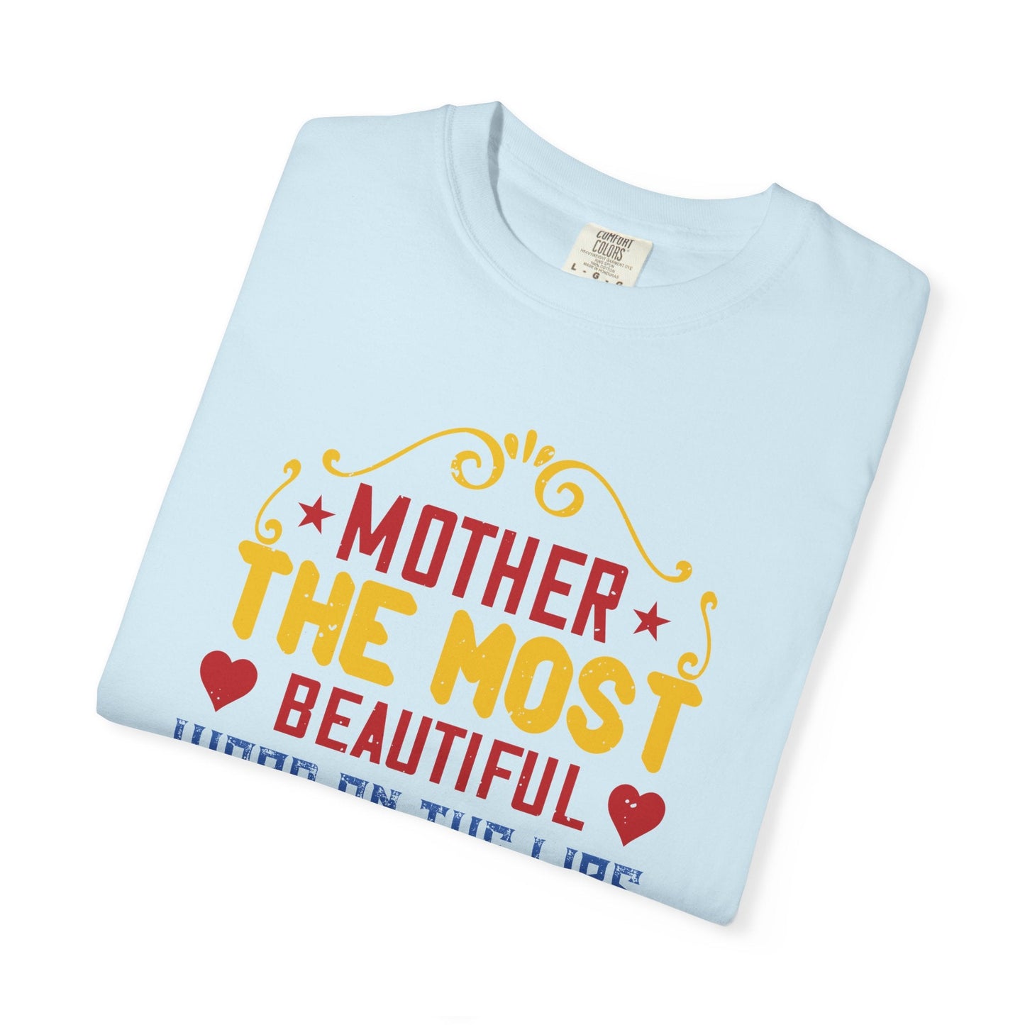 Mom T-shirt Mother Day Mama Tee Unisex Comfort Colors Garment-Dyed Cotton h84