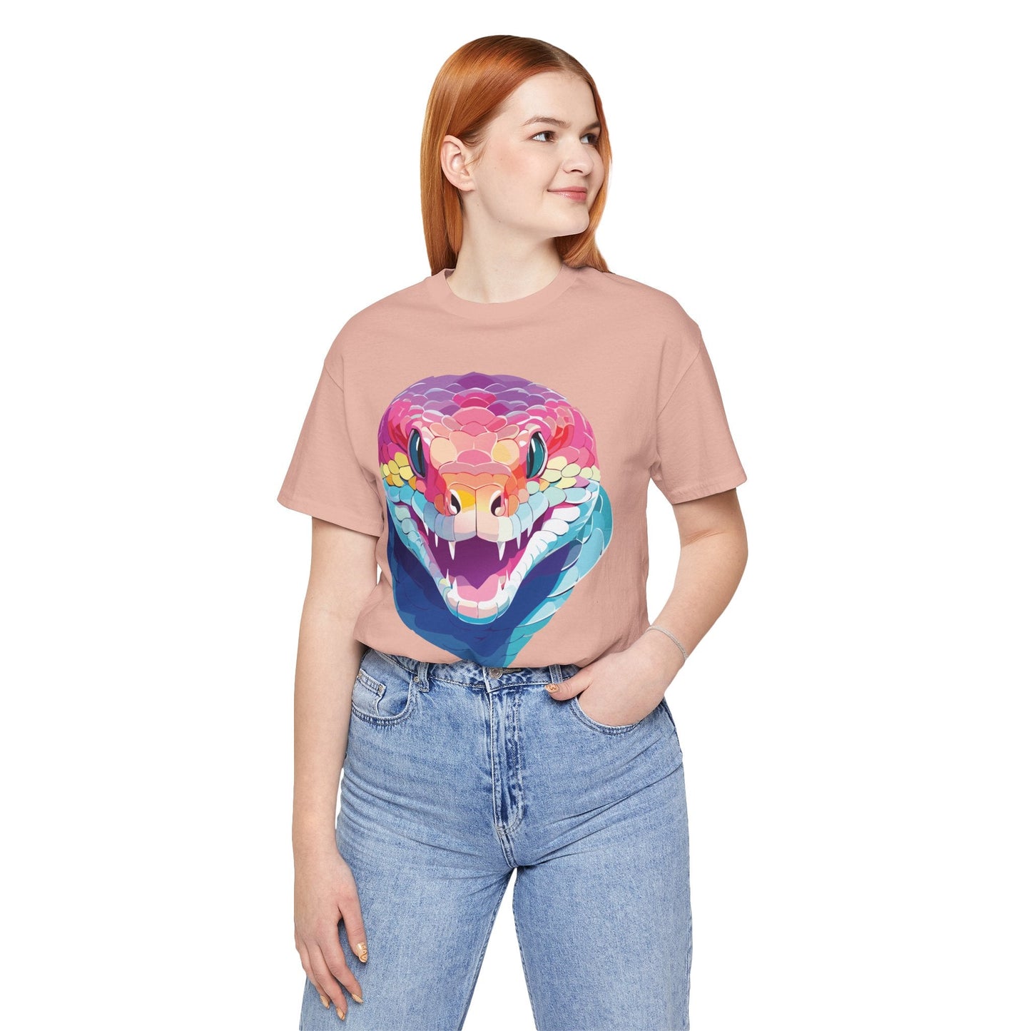 Unisex Animal Shirt With Animals Art Design Tee Short Sleeve Comfortable Tee Everyday Wear