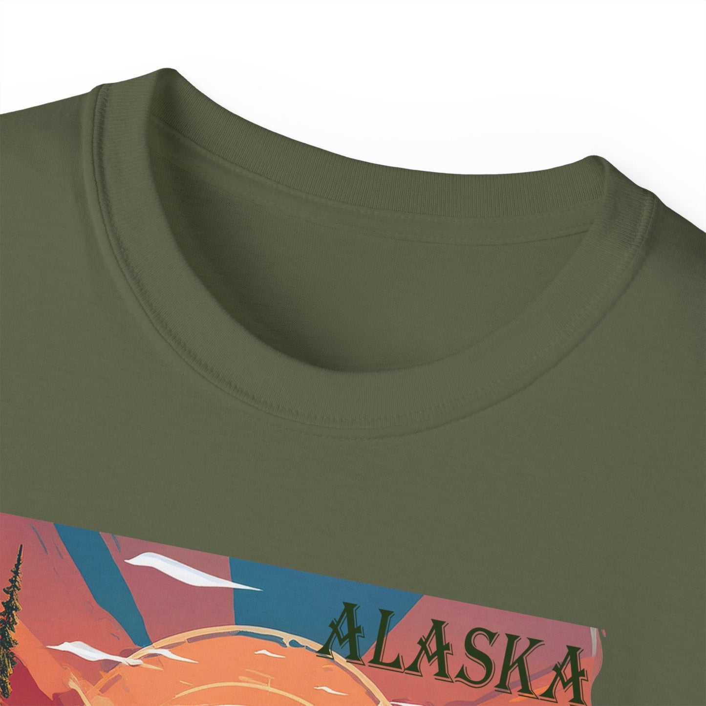 Alaska Graphic Unisex Cotton T‑Shirt 4