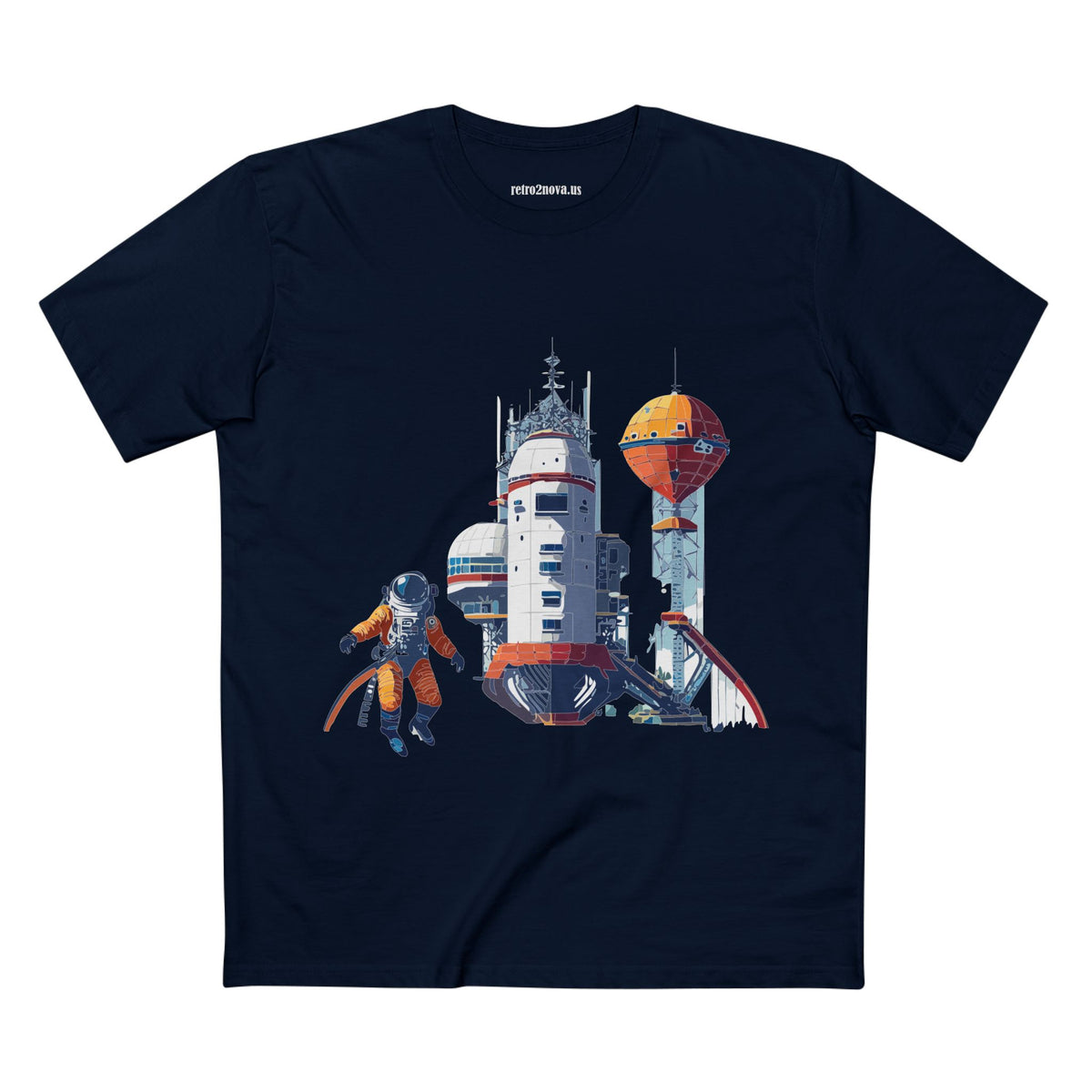 Cosmos Astronaut Graphic Tee Staple Unisex 100 Cotton Tee Shirt - CS-10