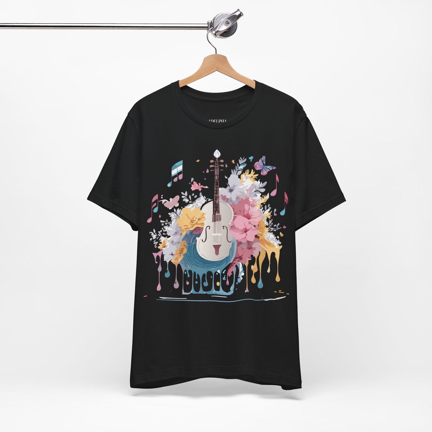 Adelpha Graphic T Shirt Unisex Short Sleeve Jersey Tee With Vintage Inspired Artwork
