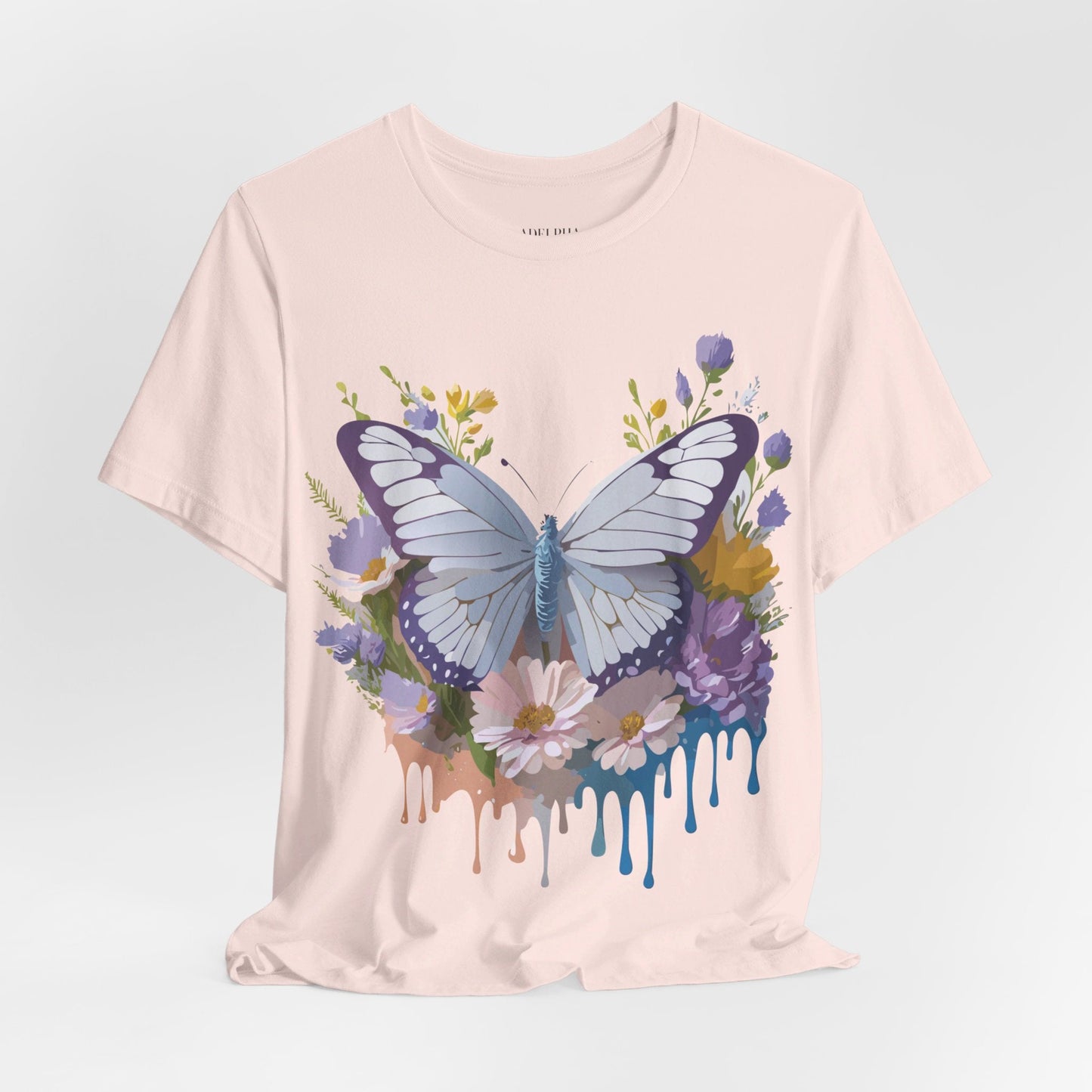 Adelpha Vintage Inspired Graphic Tee Unisex Short Sleeve Shirt