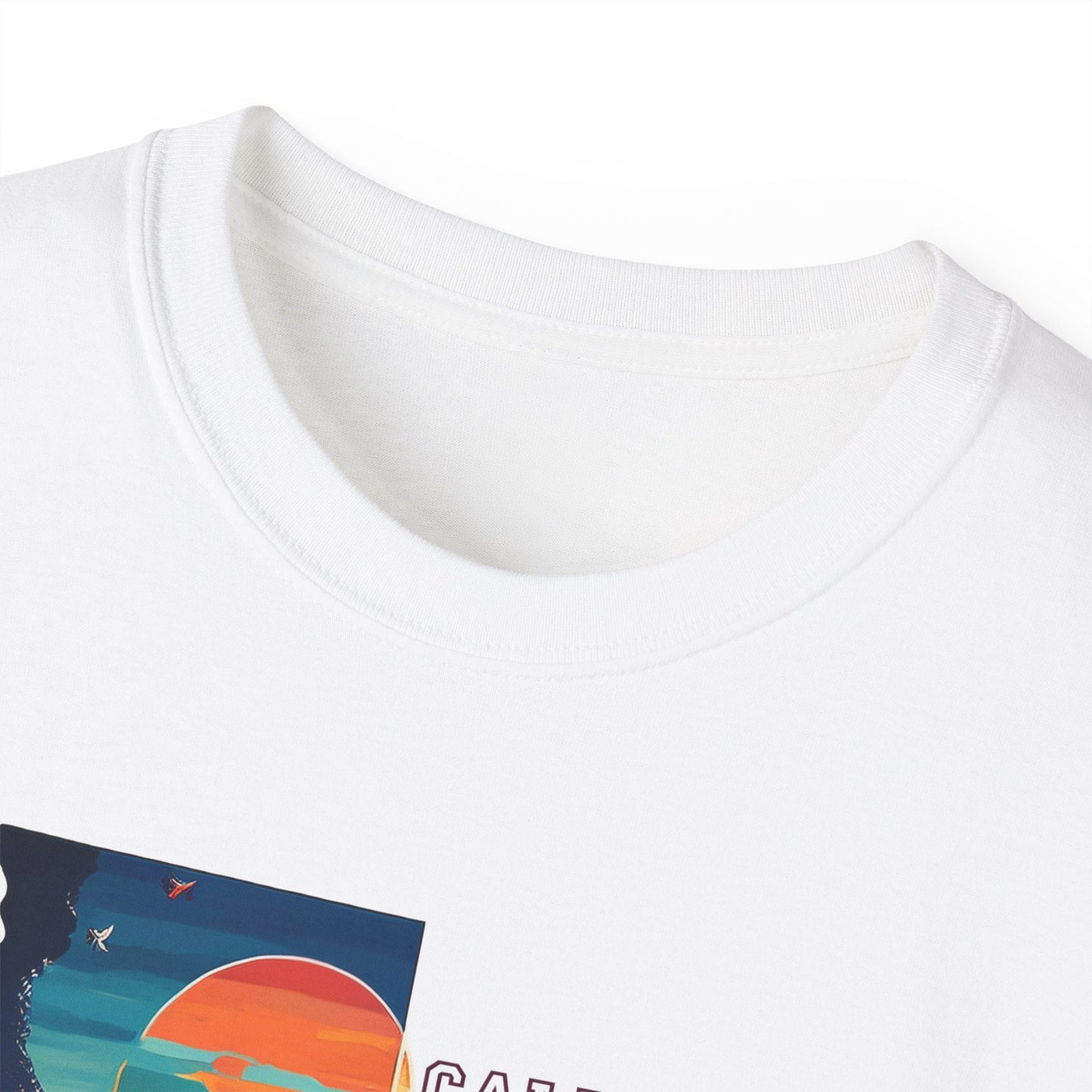 California Graphic Unisex Cotton T‑Shirt 2