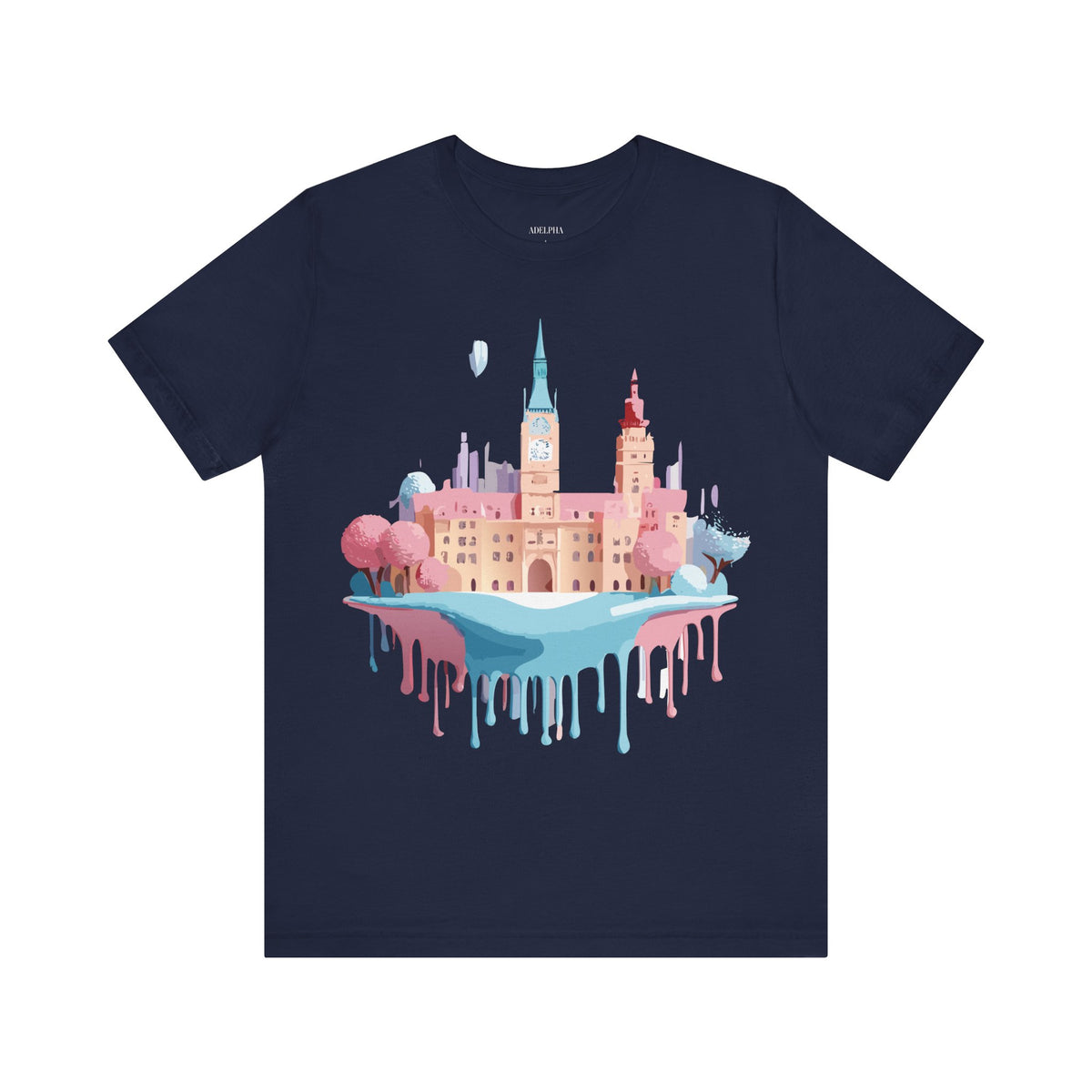 Unisex Cotton Bella+Canvas Tee with Prague