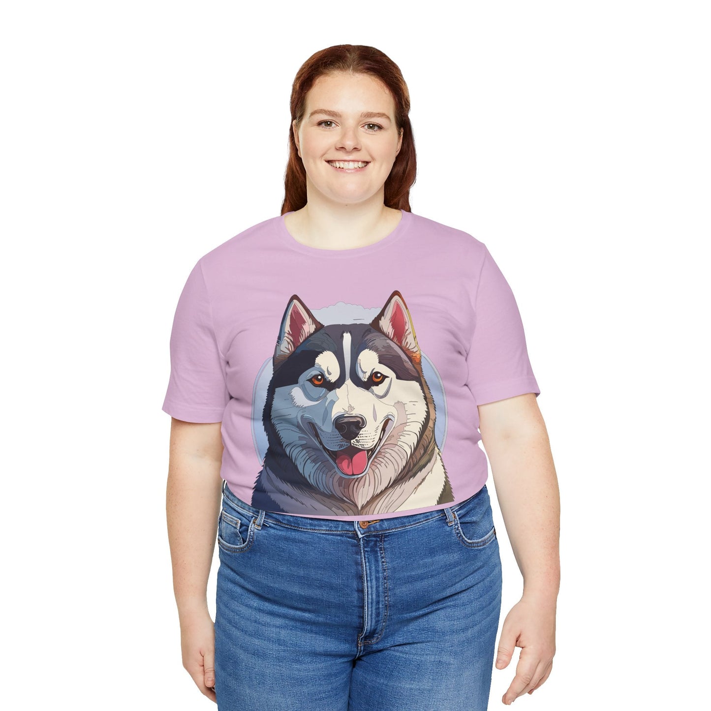 Unisex Animal Shirt Art Design Tee With Wild Animals Graphic Print Short Sleeve Style