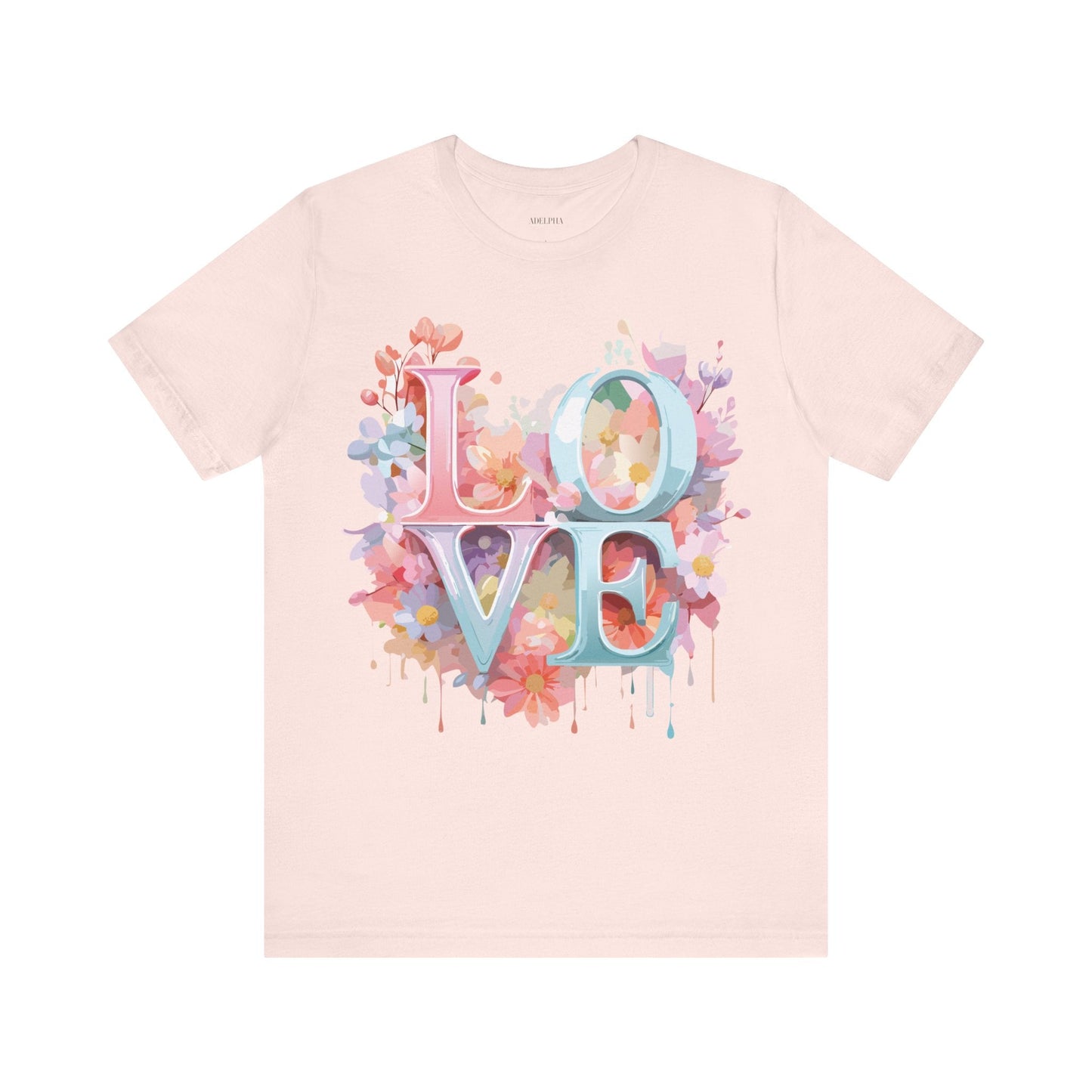 Valentine Graphic Tee Unisex Jersey Short Sleeve Art Design By Adelpha Premium Vintage