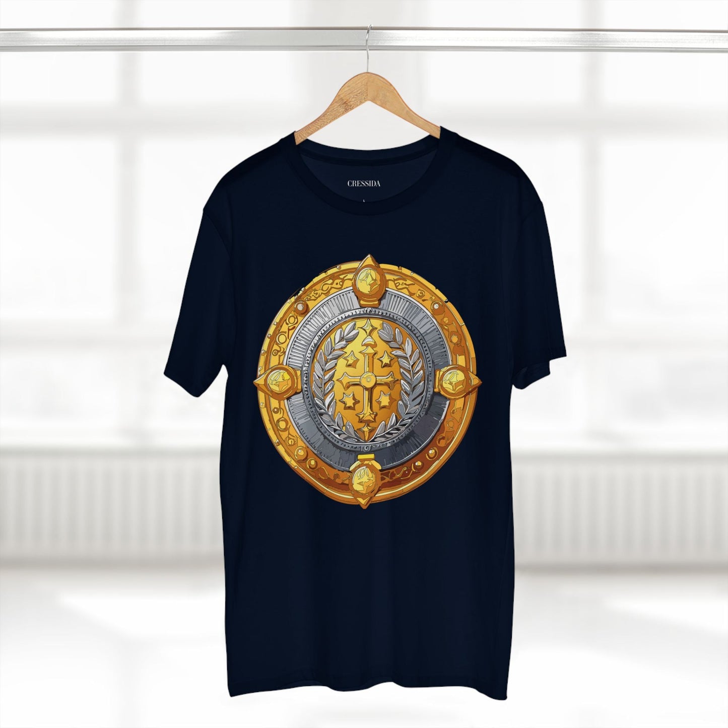 Antique Gold Coin Graphic Design T-Shirt Unisex 100 Cotton With Golden Print Artwork Tee 12