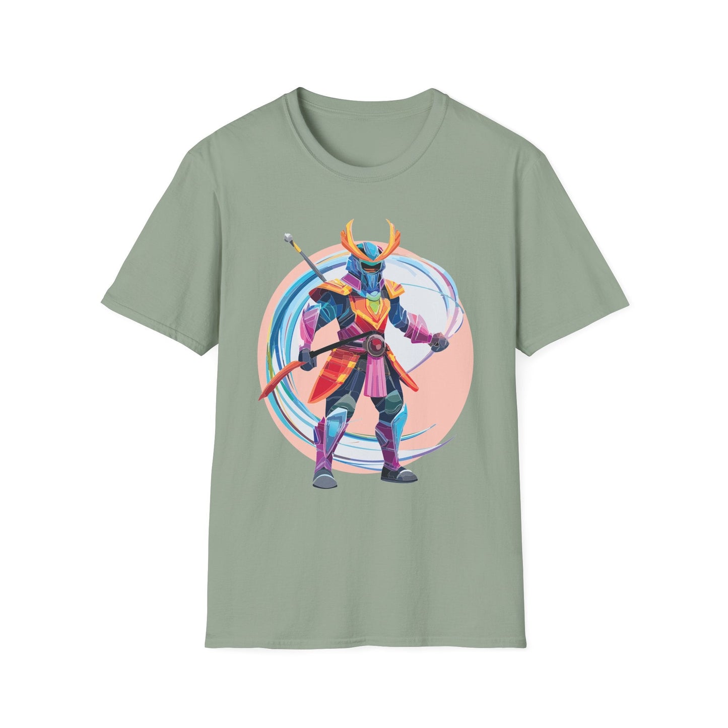 Samurai Shirt Unisex Softstyle T Shirt Gildan 64000 Ring Spun Cotton Tee For Everyday Comfort