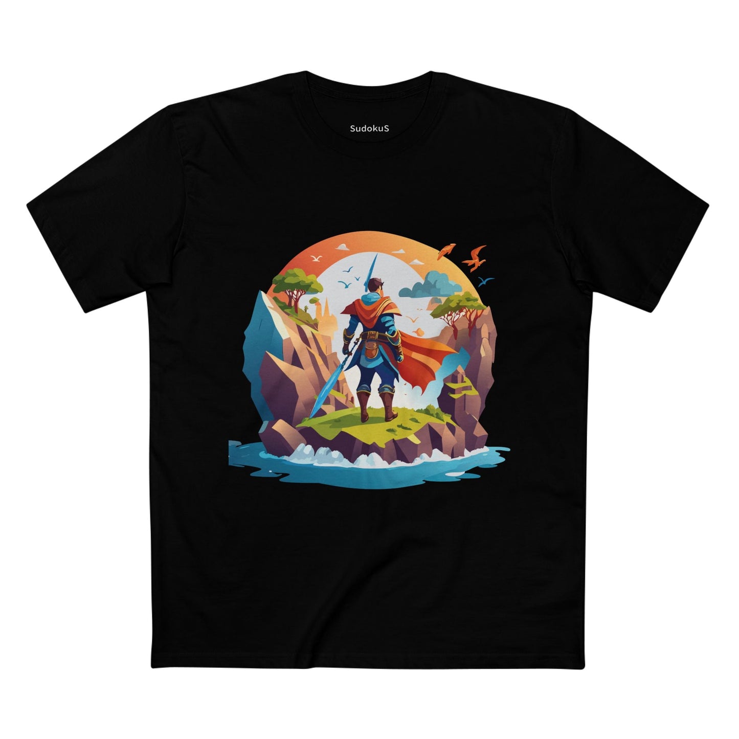 Adventures Graphic Unisex 100 Cotton Staple Tee 11