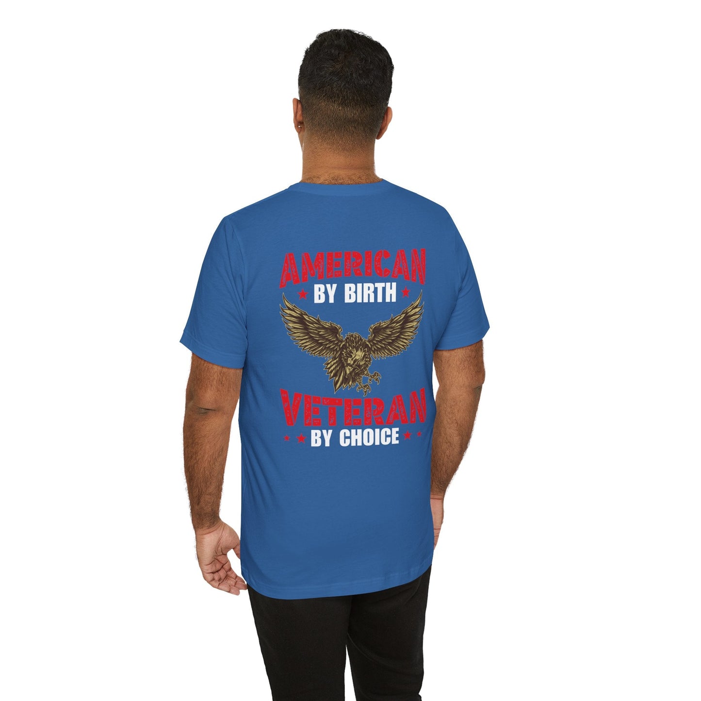 Army Veteran Patriotic Graphic Design Unisex Cotton T-Shirt v23