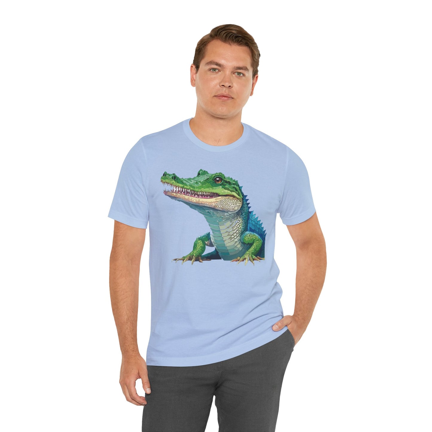 Unisex Animal Shirt With Art Design Wildlife Tee Shirt For Everyday Wear And Comfort