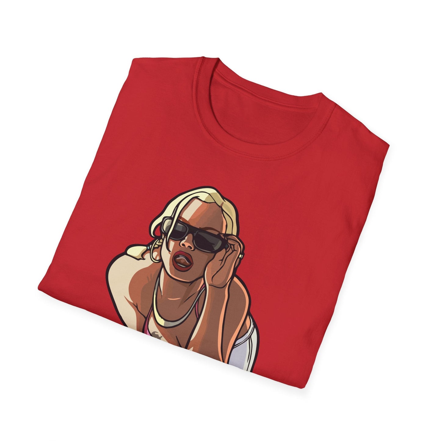 Cartoon Animation T Shirt Funny Tee Unisex Gildan Softstyle 64000 100 Percent Ring Spun Cotton