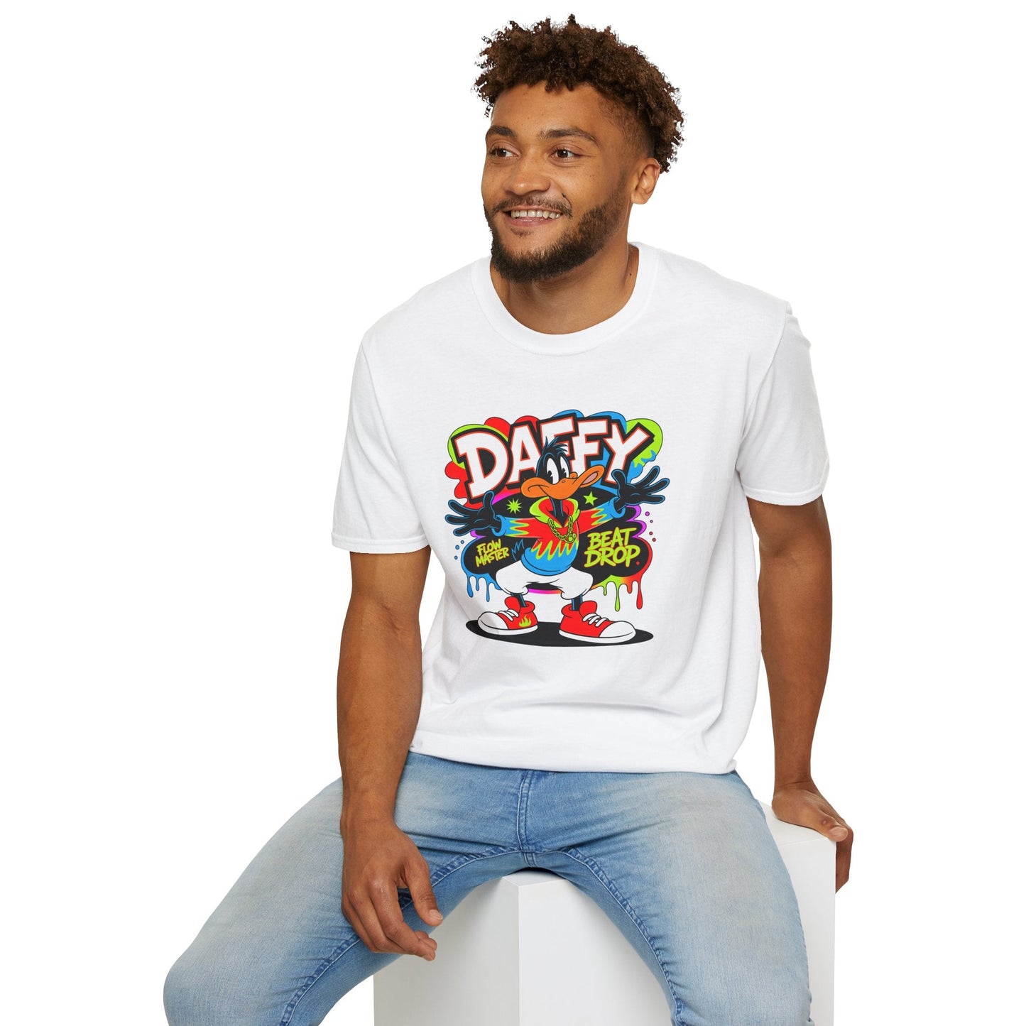 Funny Cartoon Animals T Shirt Unisex Softstyle Tee With Animation Design Gildan 64000
