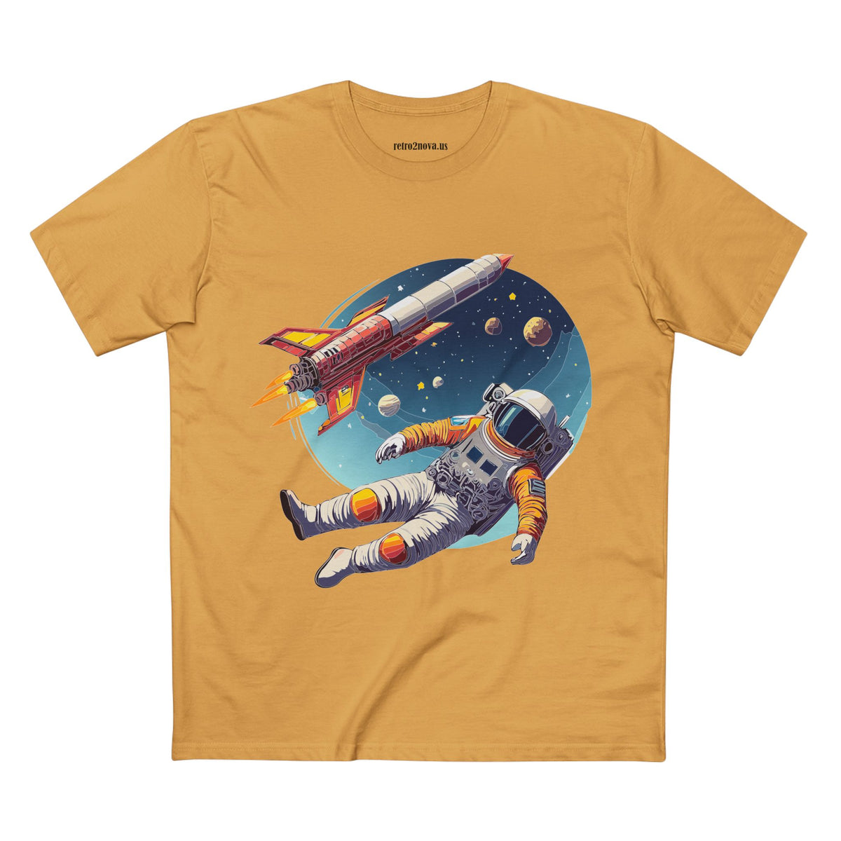 Cosmos Astronaut Graphic Tee Staple Unisex 100 Cotton Tee Shirt - CS-9