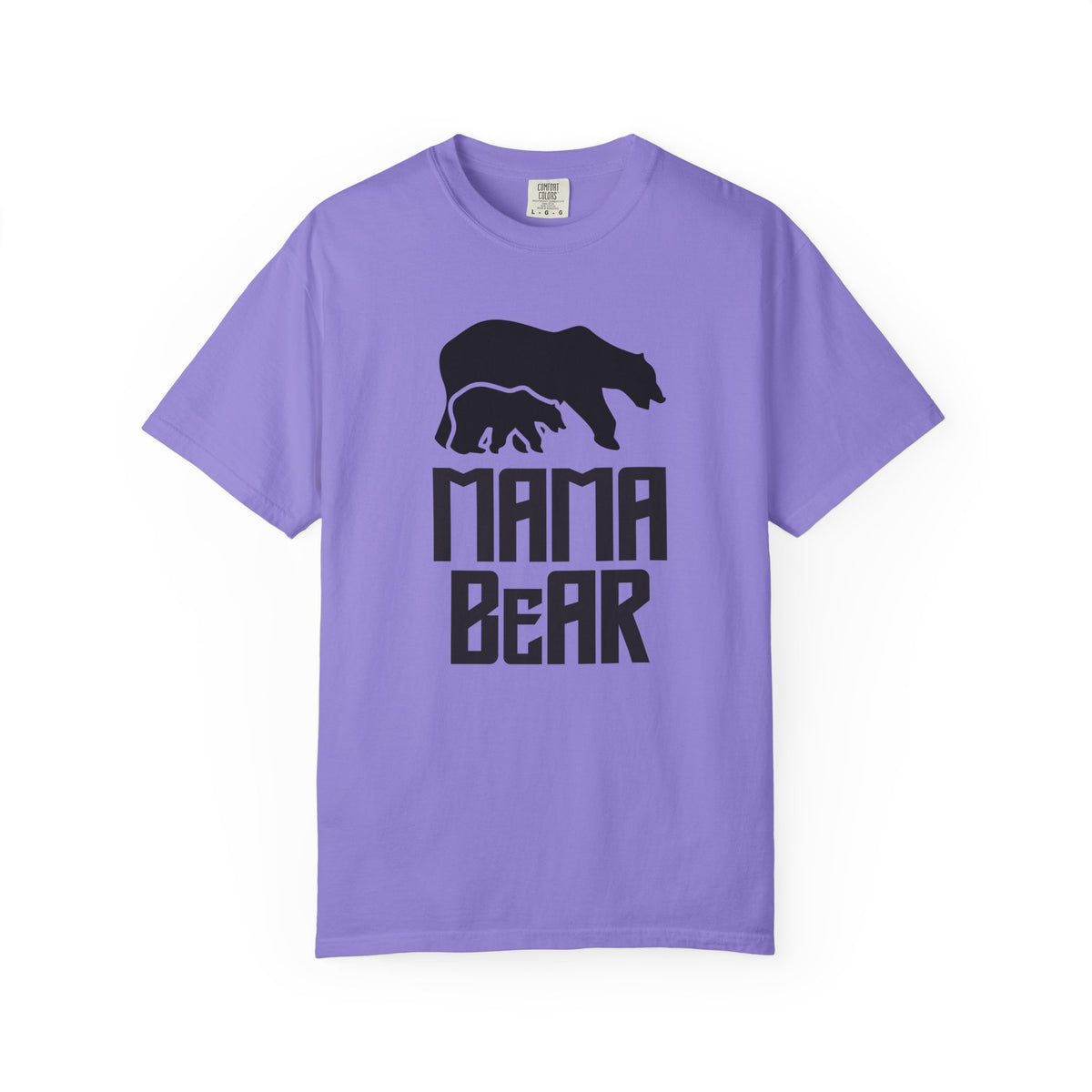 Mama Bear Mom T-shirt Mother's Day Mama Tee Unisex Comfort Colors Garment-Dyed Cotton h12
