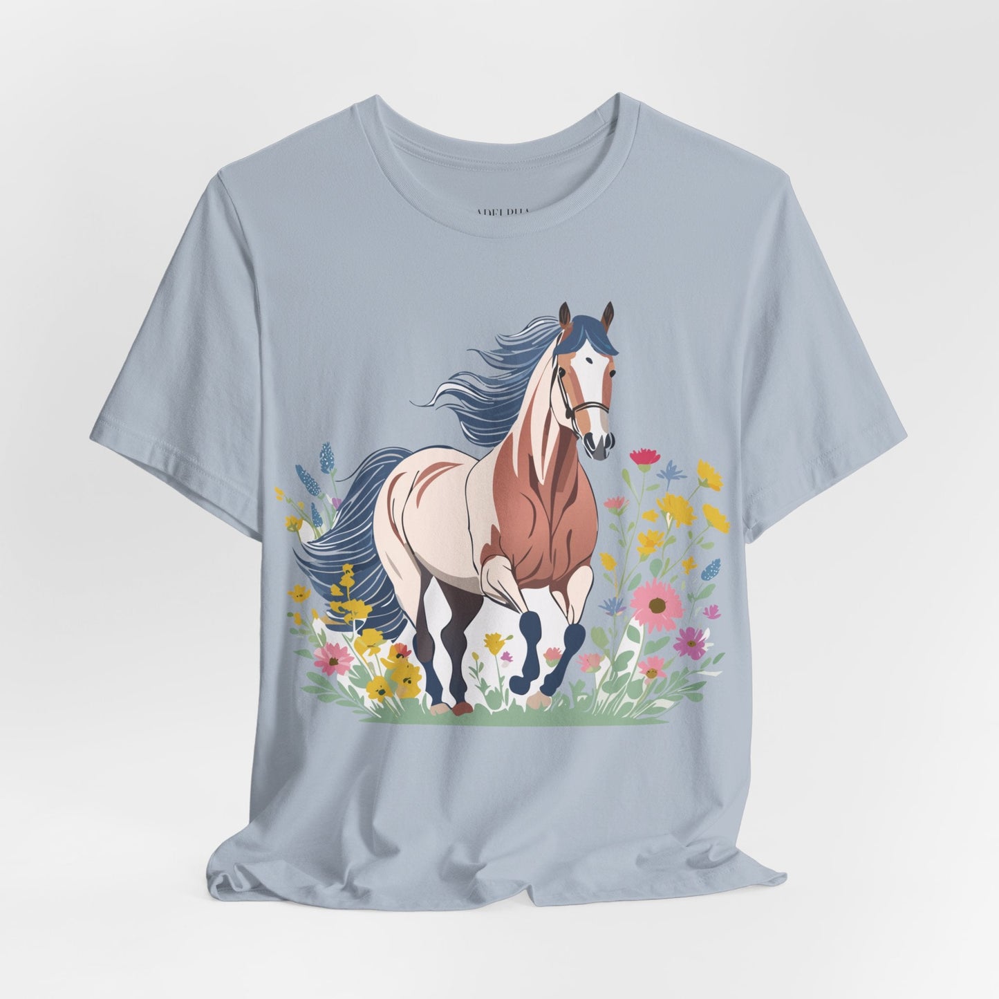 Horse Graphic Unisex 100 Cotton Vintage Animal Art T-Shirt 11