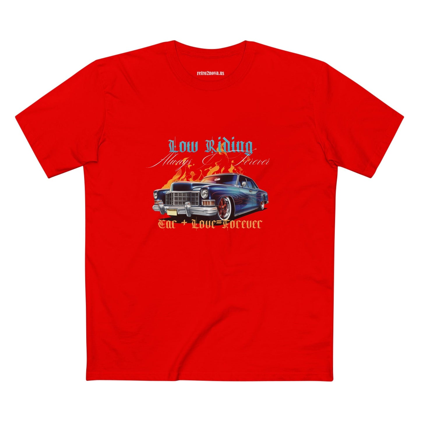 Retro Car Shirt RC28 Vintage Car Tee Unisex Premium Cotton With Original Art Design