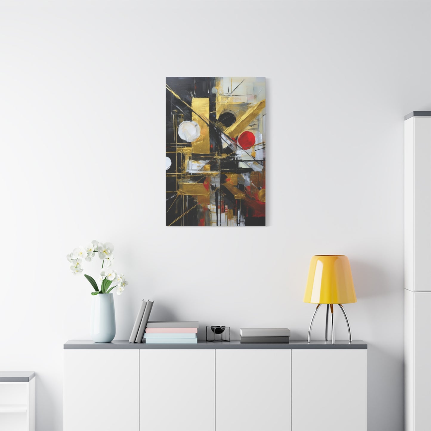 Abstract Oil Painting Print Canvas 20x24,20x30,24x30 24x32,24x36,30x40 32x48,36x48,40x60 Pine-Wood Inner Frame ABS-185
