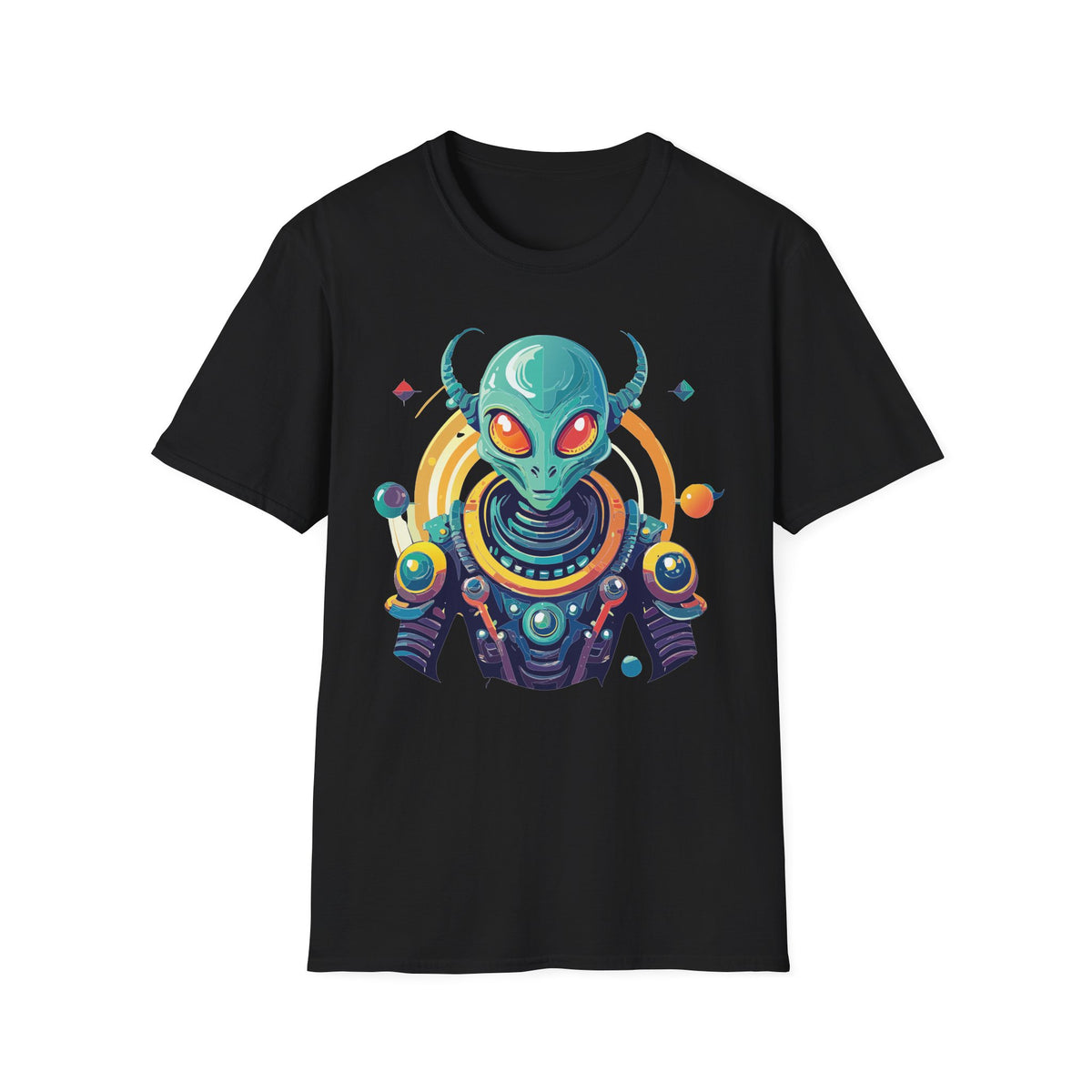 Alien Cosmos Graphic Tee Gildan Unisex 100 Cotton Tee Shirt a16