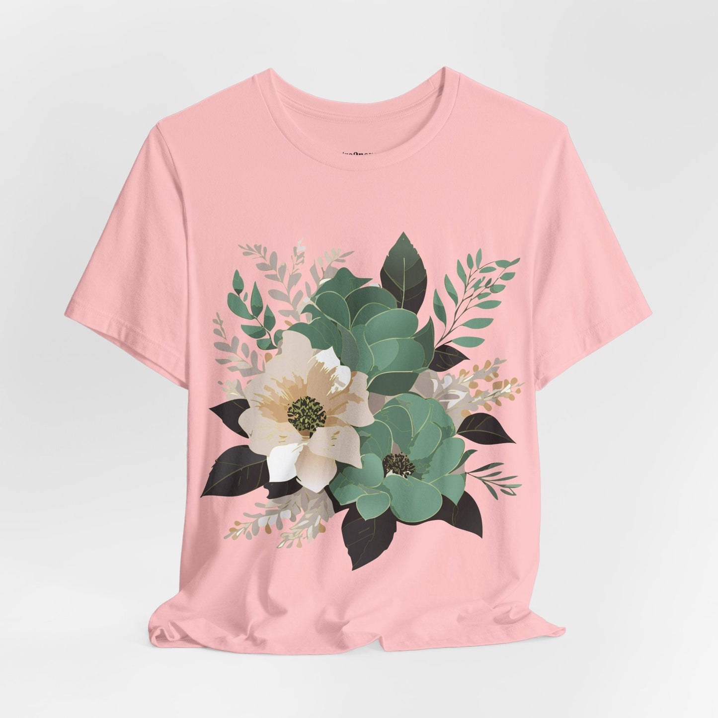 Flowers Shirt Floral Shirt Unisex Jersey Short Sleeve Tee From Flowers Collection Retro2Nova