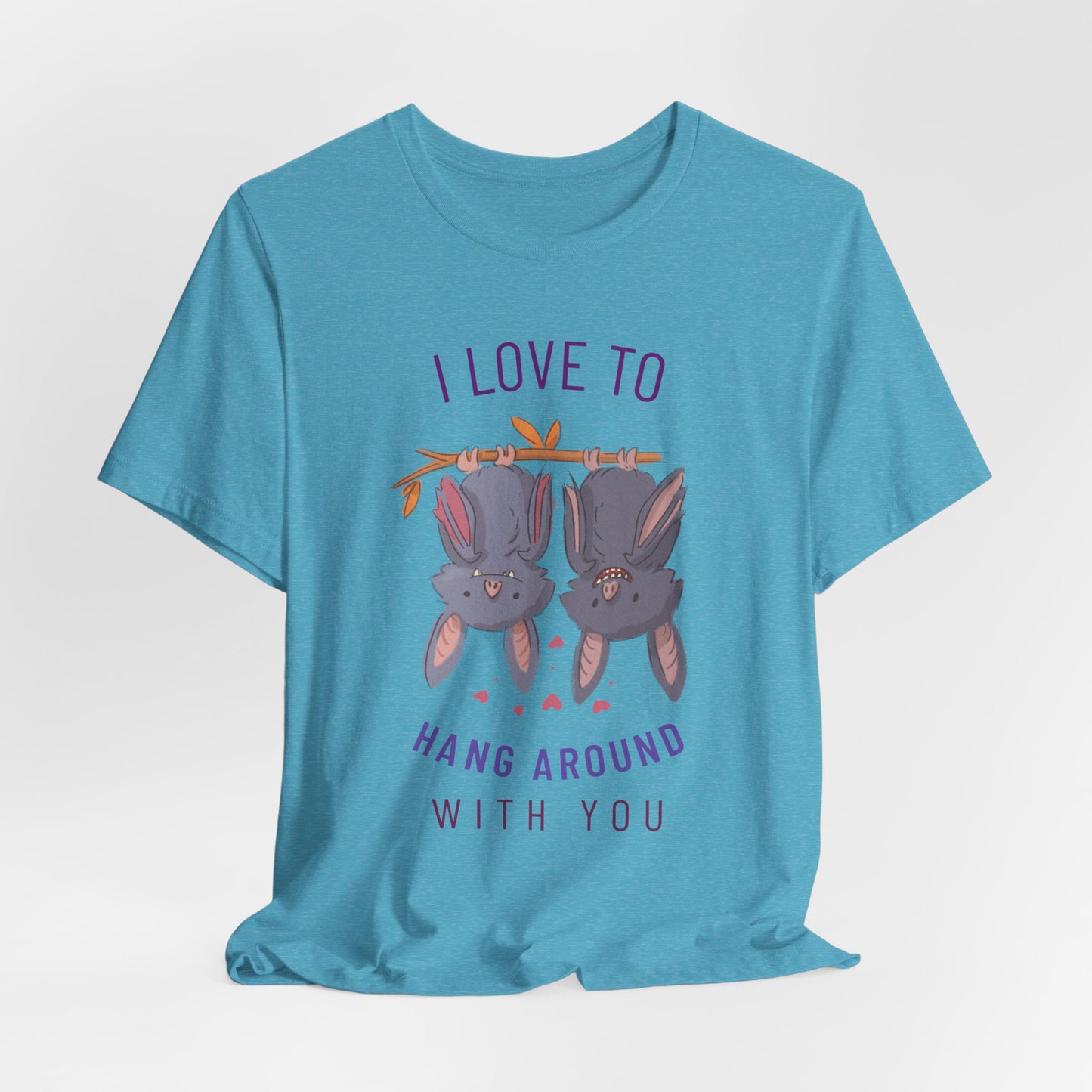 Hanging Bat T-Shirt, Love T-Shirt, Valentine Day Shirt 15