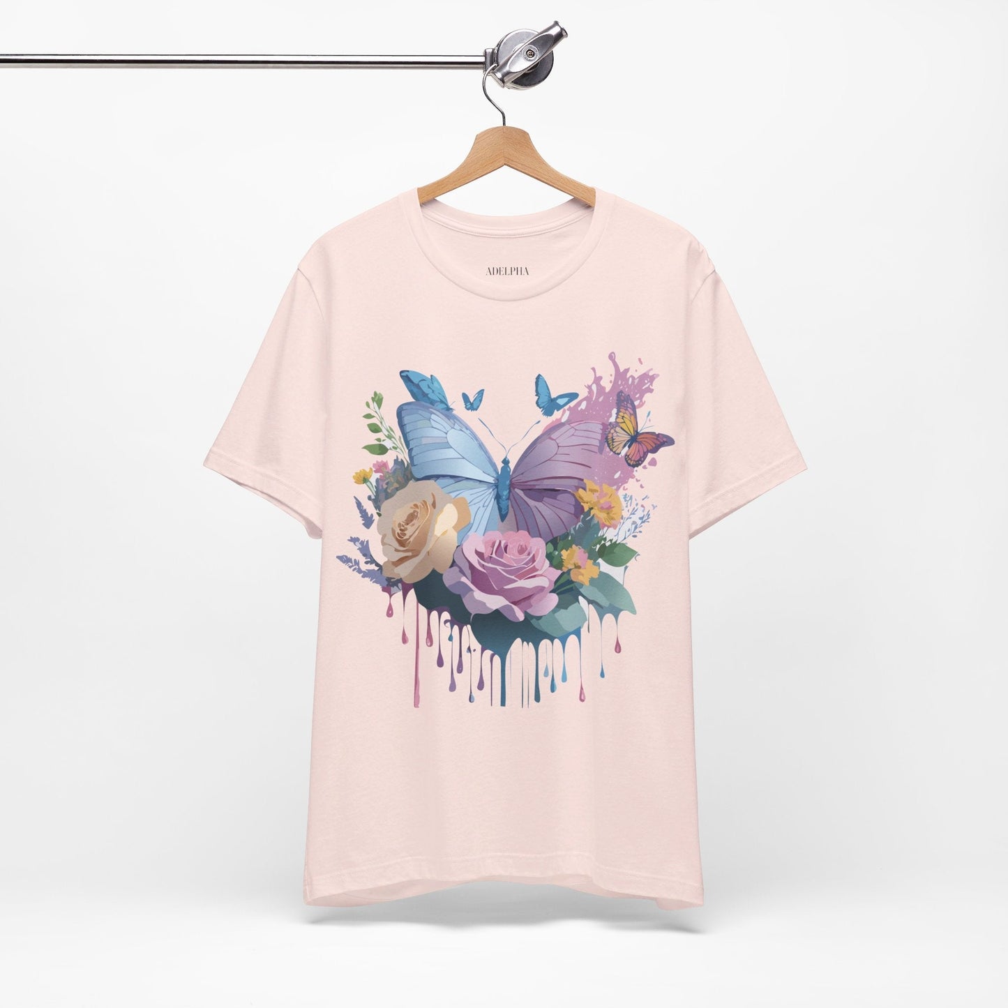 Butterfly Graphic Tee Unisex Jersey Short Sleeve Shirt Adelpha Art Design