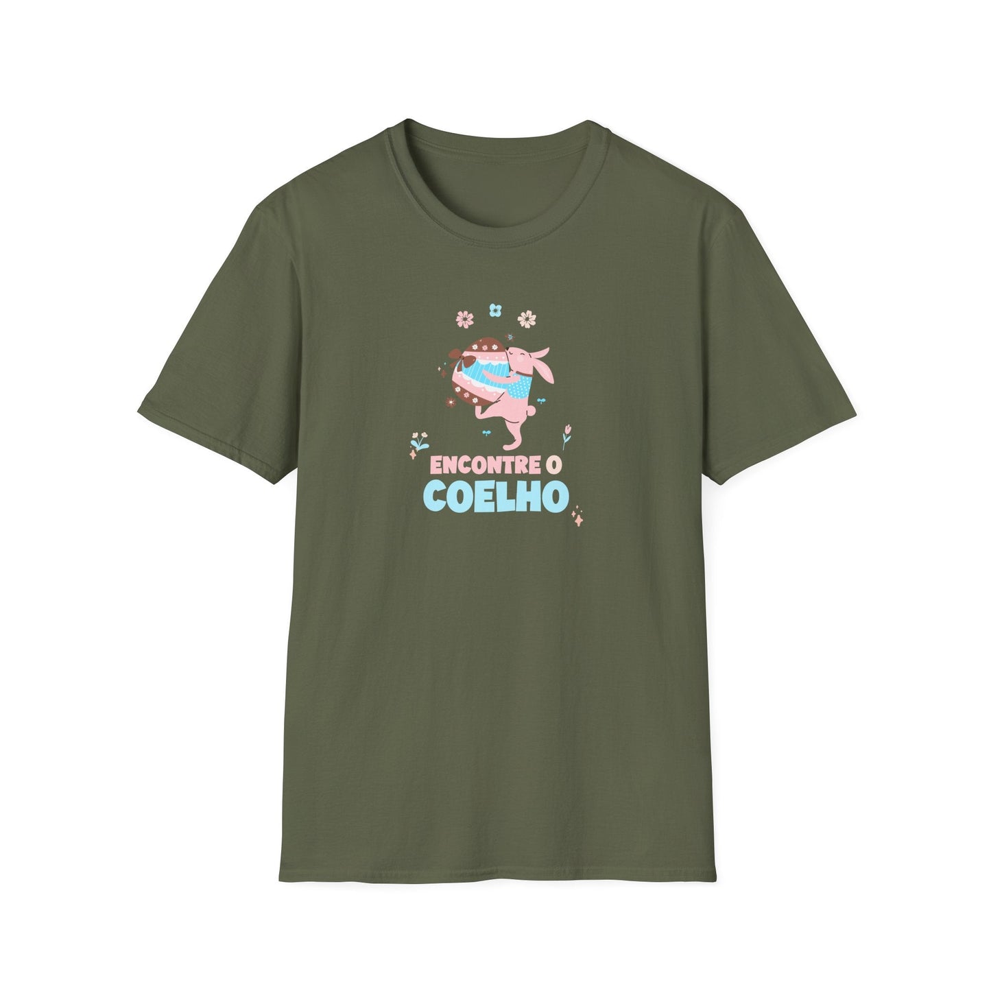 Easter Bunny T Shirt Unisex Easter Design Tee Shirt With Signature Prints Gildan Softstyle 64000